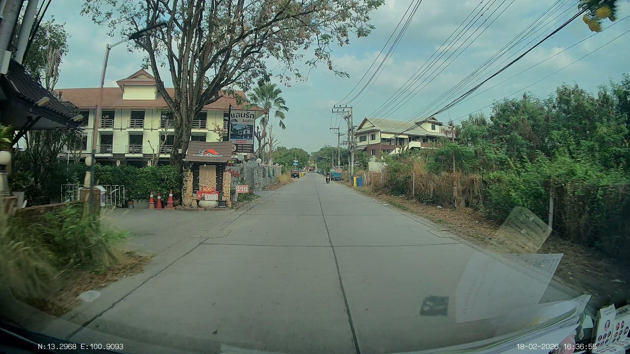 Street view near บุญมา House & Resort Chonburi, Ban Ang Sila — © ThailandCambodia (CC BY-SA · Mapillary)