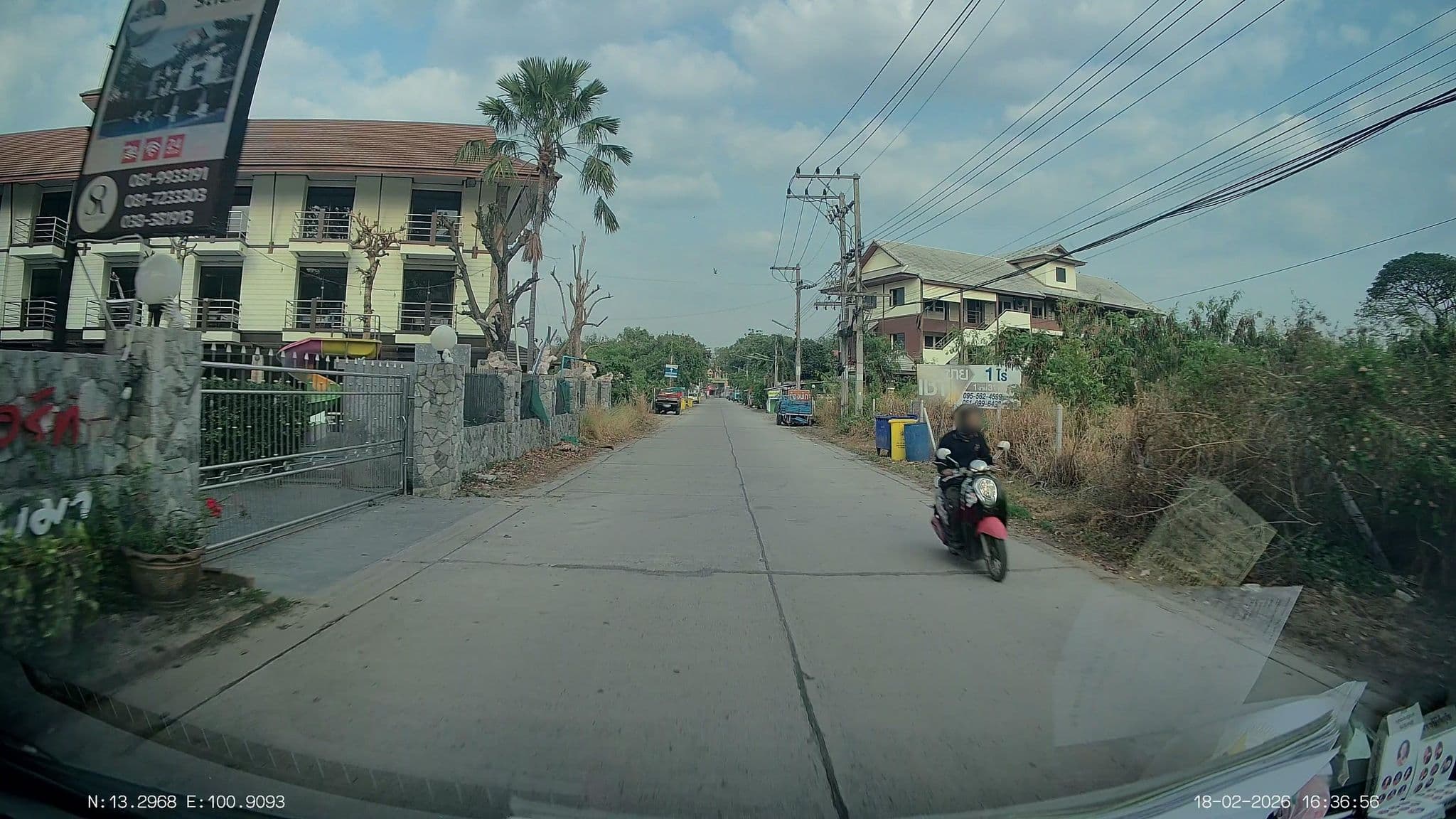Street view near Boonma House, Ban Ang Sila — © ThailandCambodia (CC BY-SA · Mapillary)