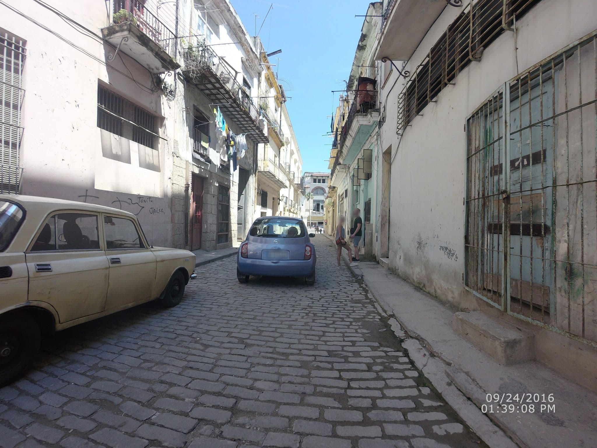 Street view near CH rent D'Oficio 258, La Habana Vieja