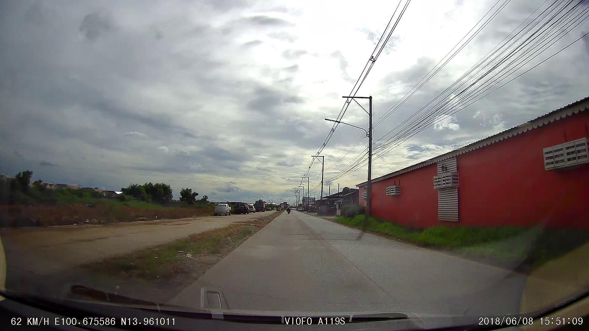 Street view near บ้านละมุน, Sai Mai — © poramet (CC BY-SA · Mapillary)