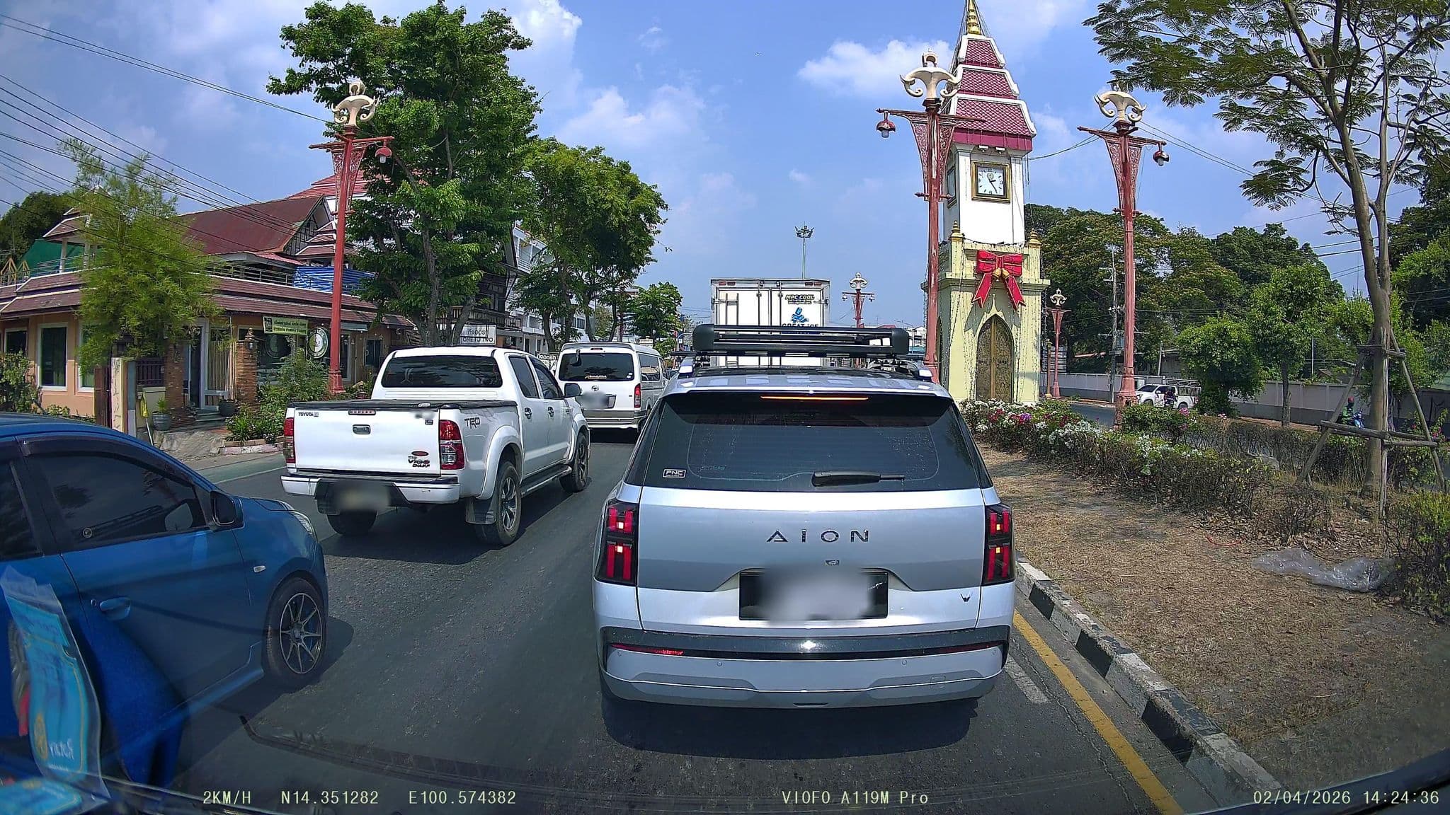 Street view near Wiangfa Hotel, Phra Nakhon Si Ayutthaya — © ThailandCambodia (CC BY-SA · Mapillary)