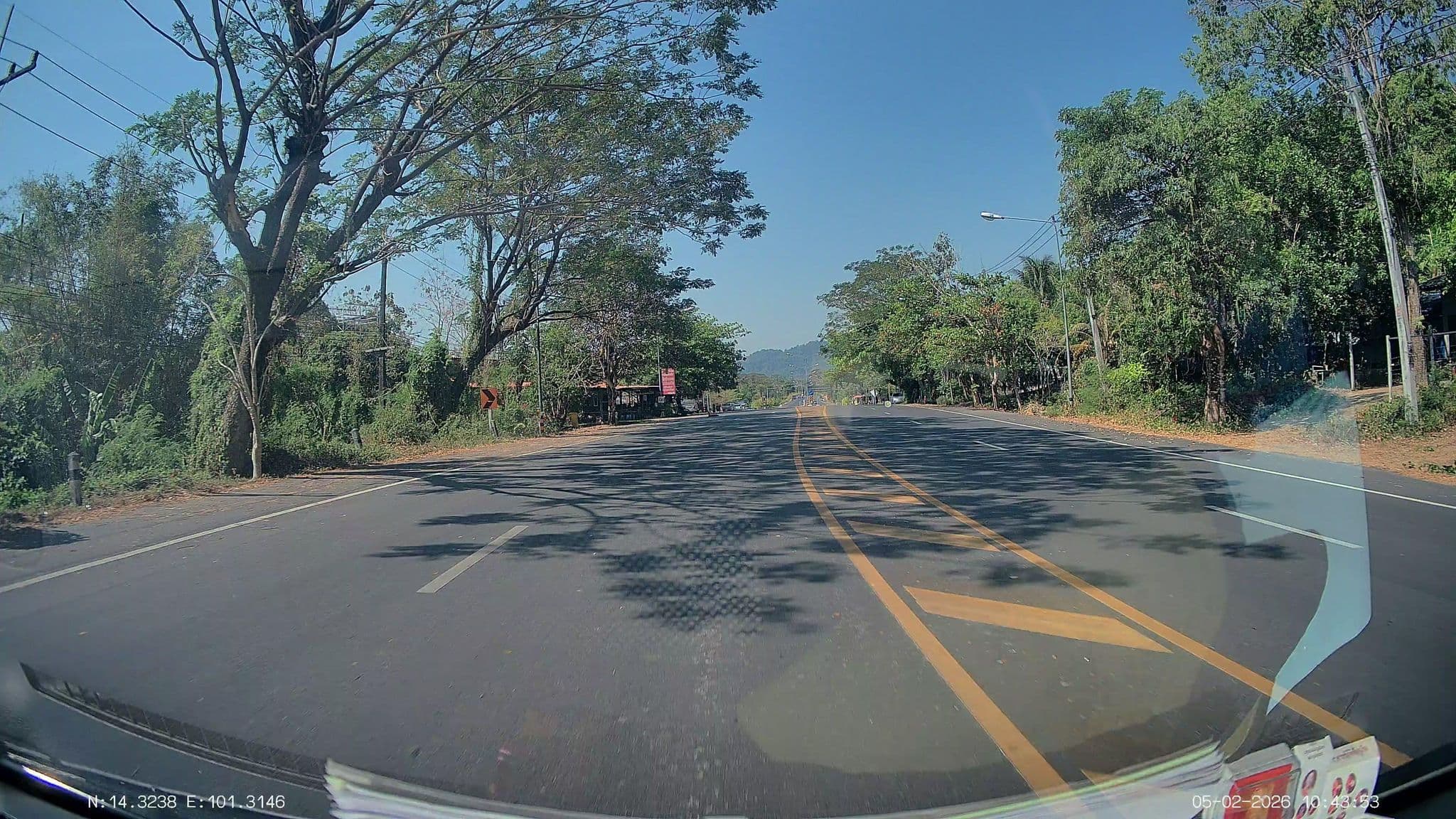 Street view near อิงภู วิลล่า การ์เด้น นครนายก, Ban Noen Hom — © ThailandCambodia (CC BY-SA · Mapillary)