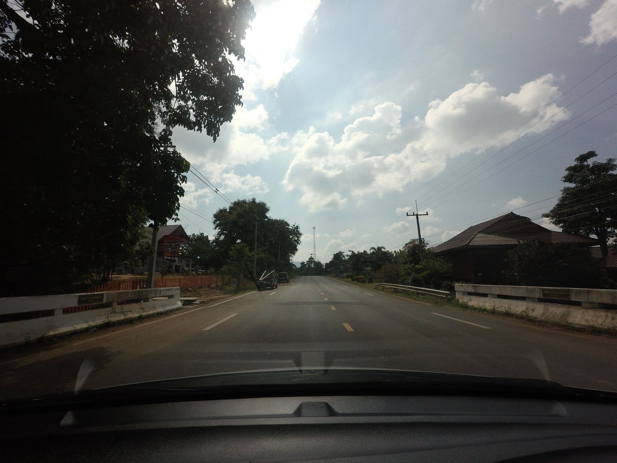 Street view near บ้านฟ้าสมบูรณ์@วังน้ำเขียว, Na Di — © mishari (CC BY-SA · Mapillary)