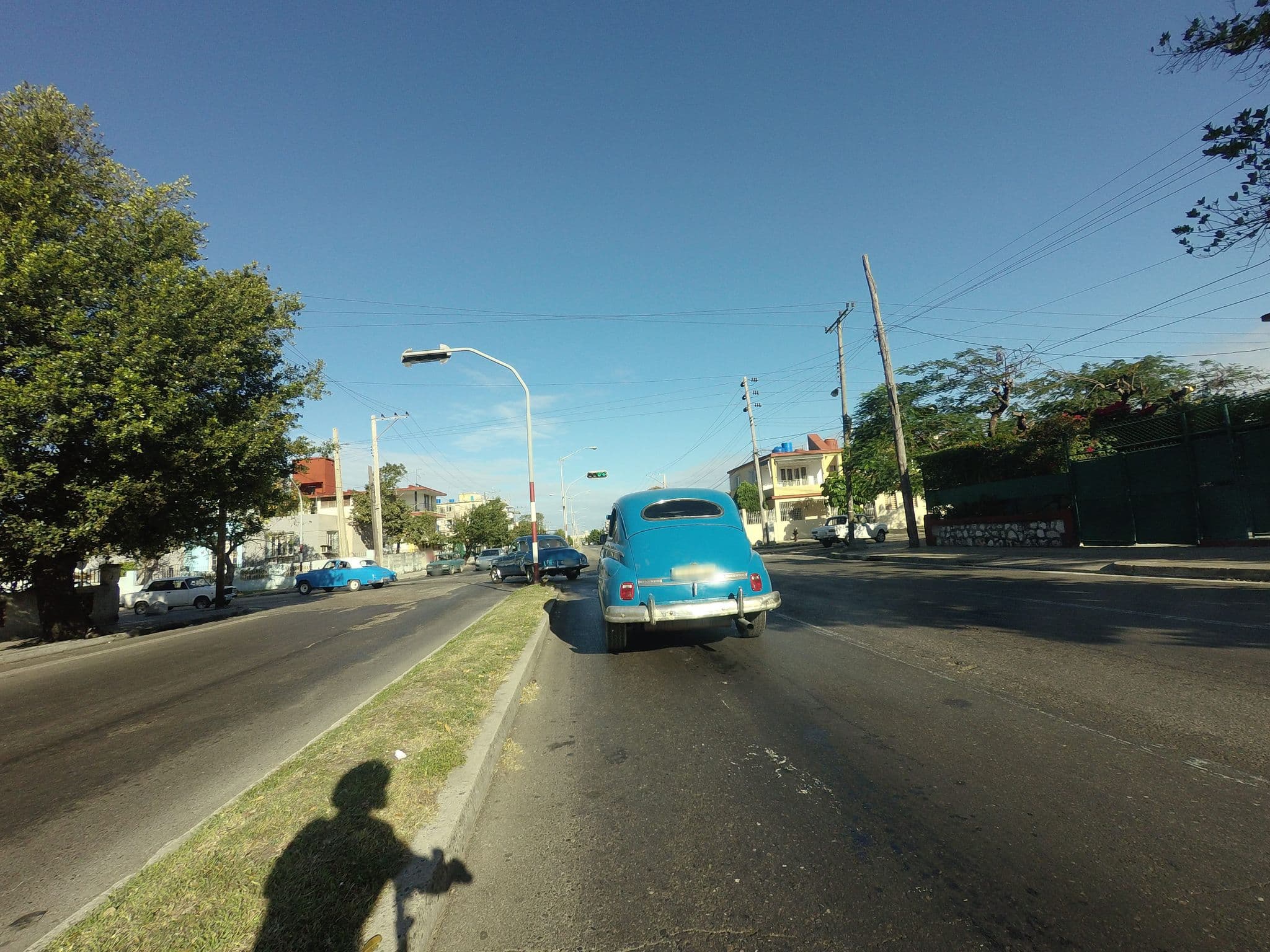 Street view near Hospedaje, Almendares