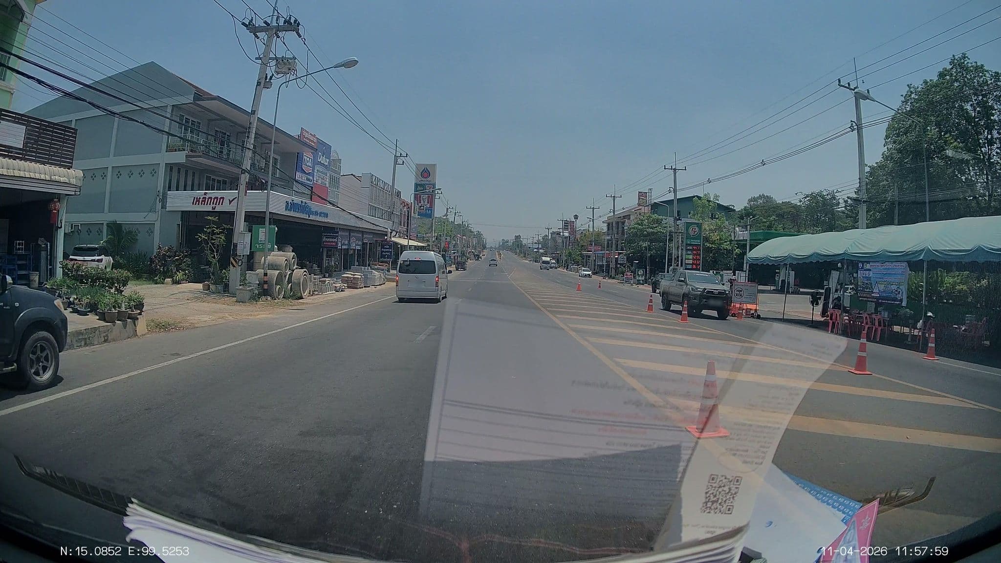 Street view near Palm Resort, Ban I Lup — © ThailandCambodia (CC BY-SA · Mapillary)