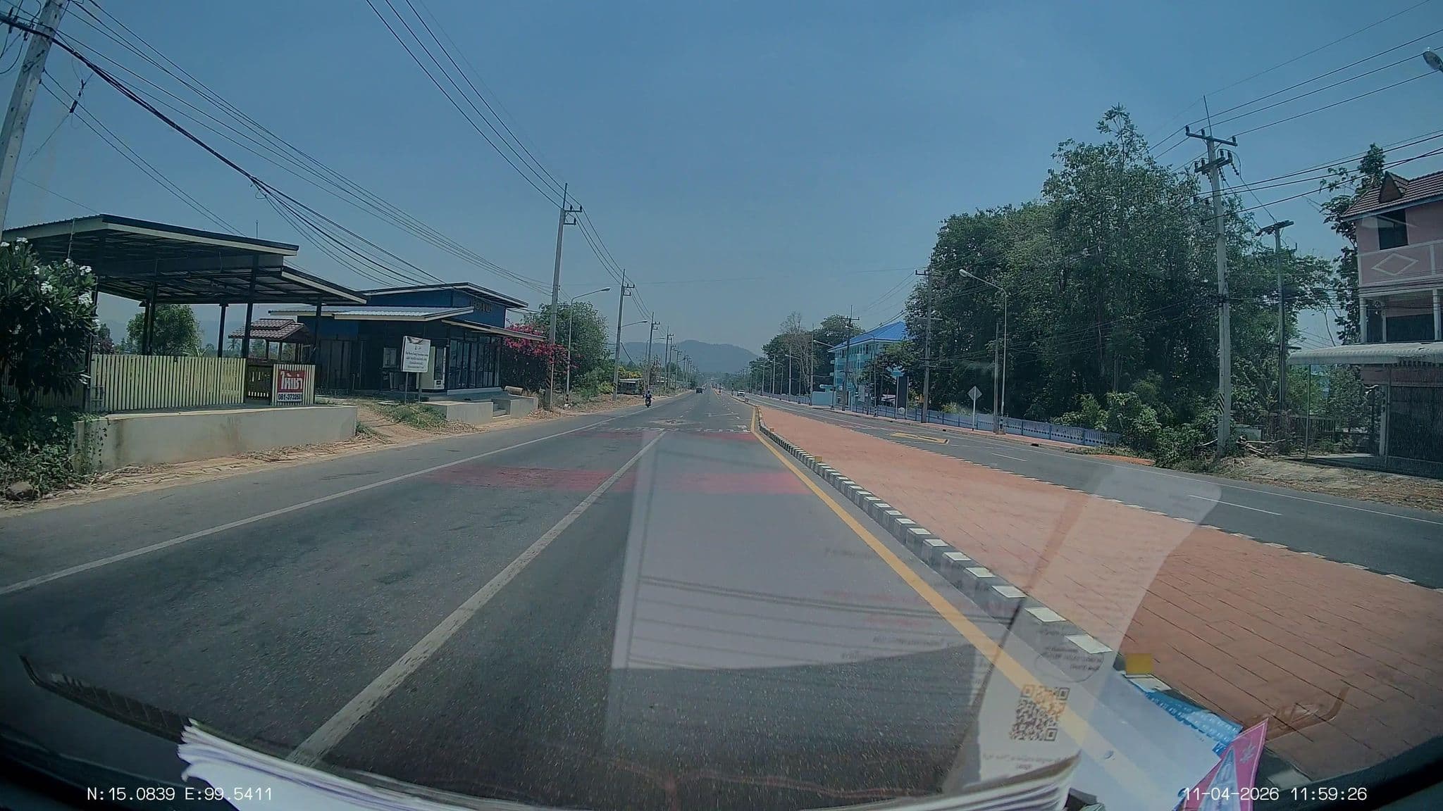 Street view near Baan Rai, Ban I Lup — © ThailandCambodia (CC BY-SA · Mapillary)