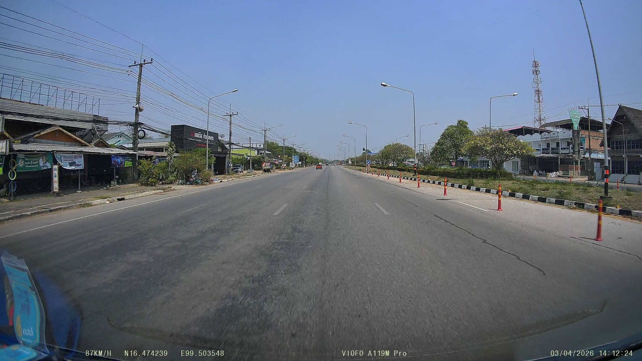 Street view near โรงแรมสวนสิน การ์เด้น, Kamphaeng Phet — © ThailandCambodia (CC BY-SA · Mapillary)