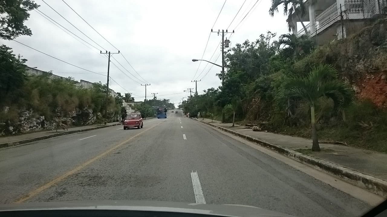 Street view near Casa Angela, Guanabo