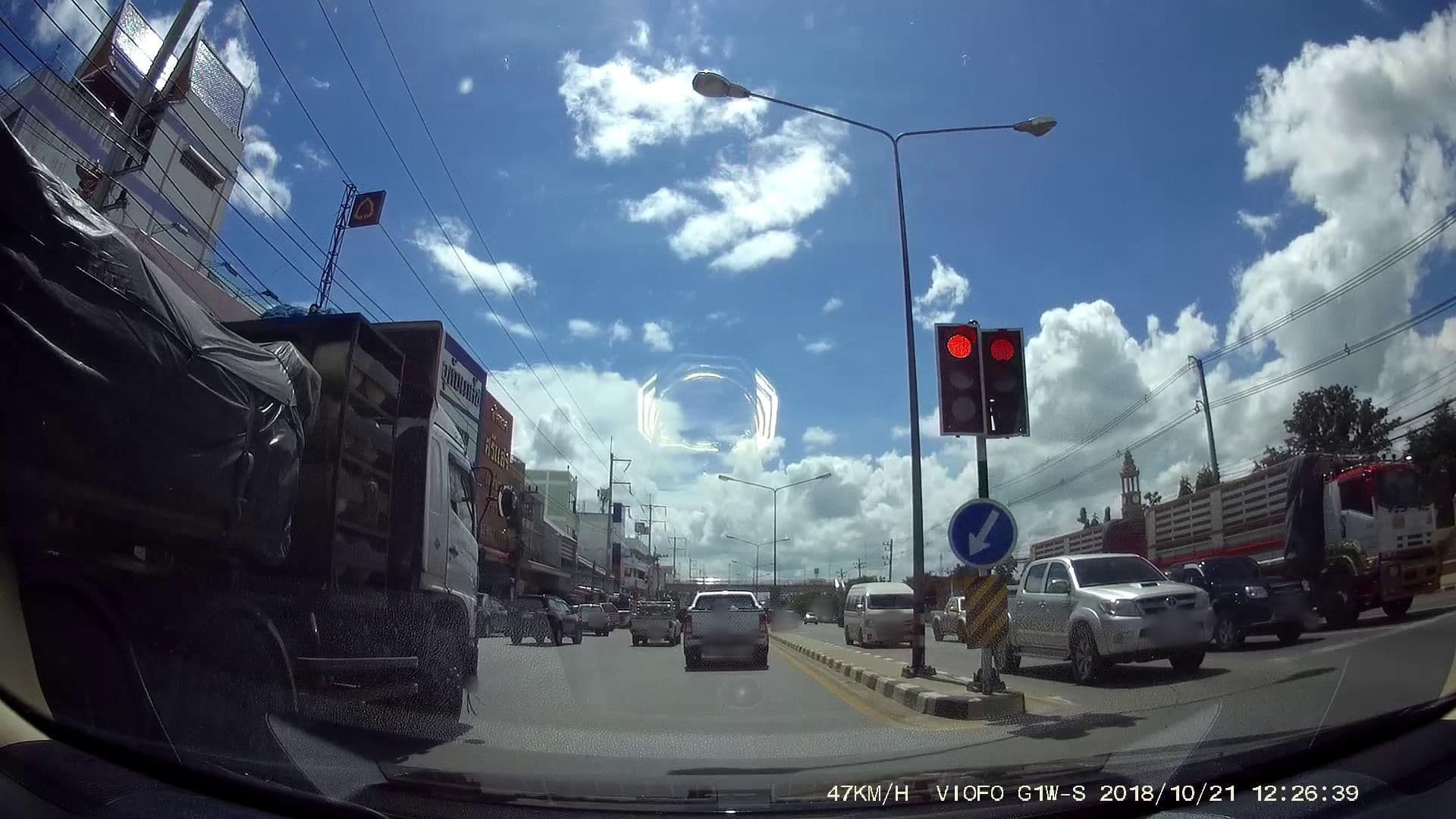 Street view near โรงแรมสำราญรีสอร์ท, Dan Khun Thot — © poramet (CC BY-SA · Mapillary)
