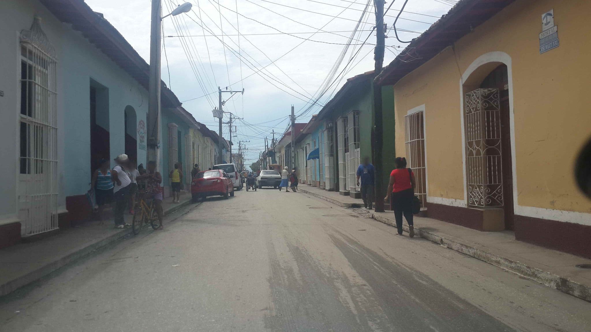 Street view near Casa Colonial Deborah y José, Trinidad