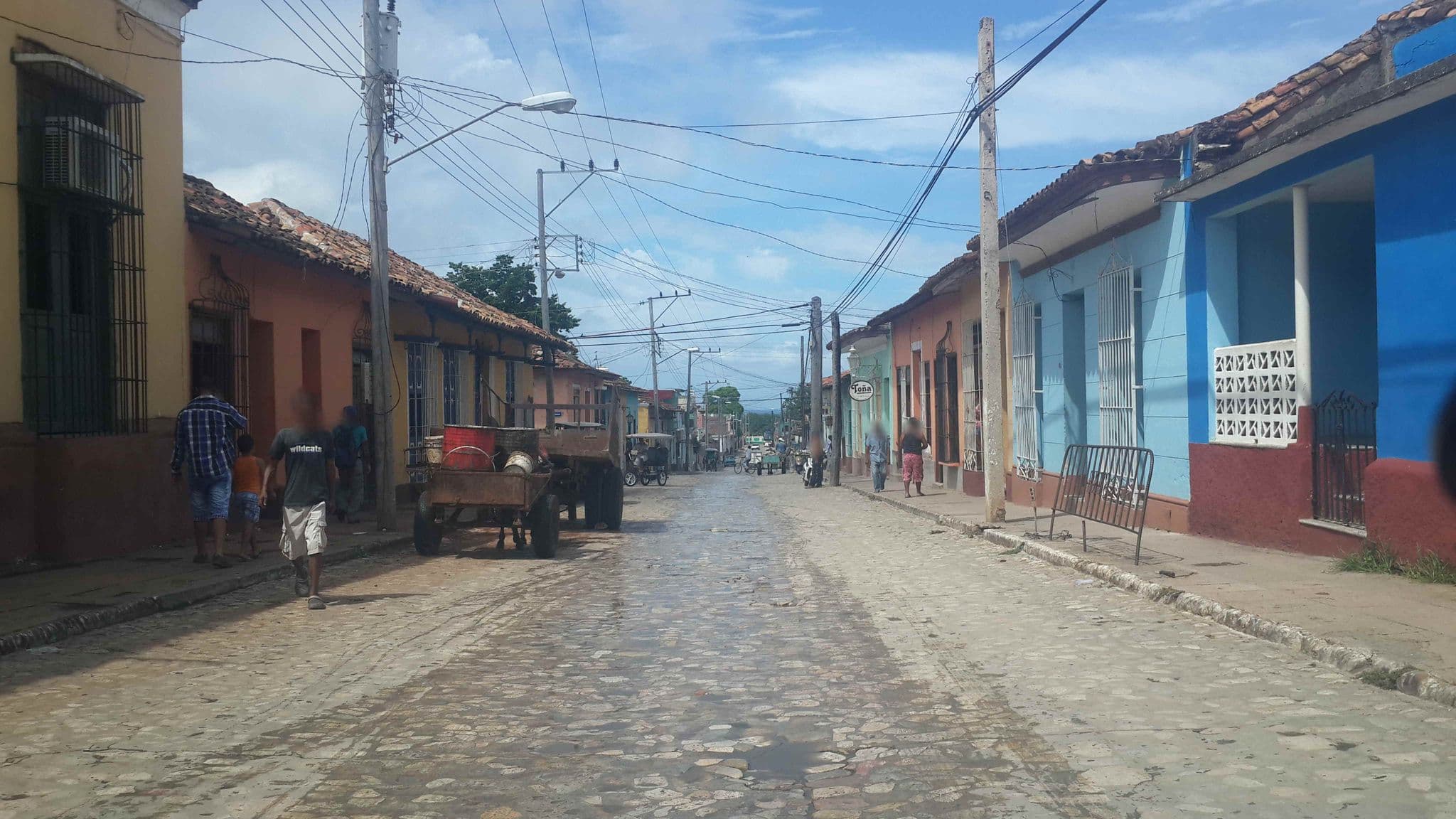 Street view near Casa Boca 170, Trinidad