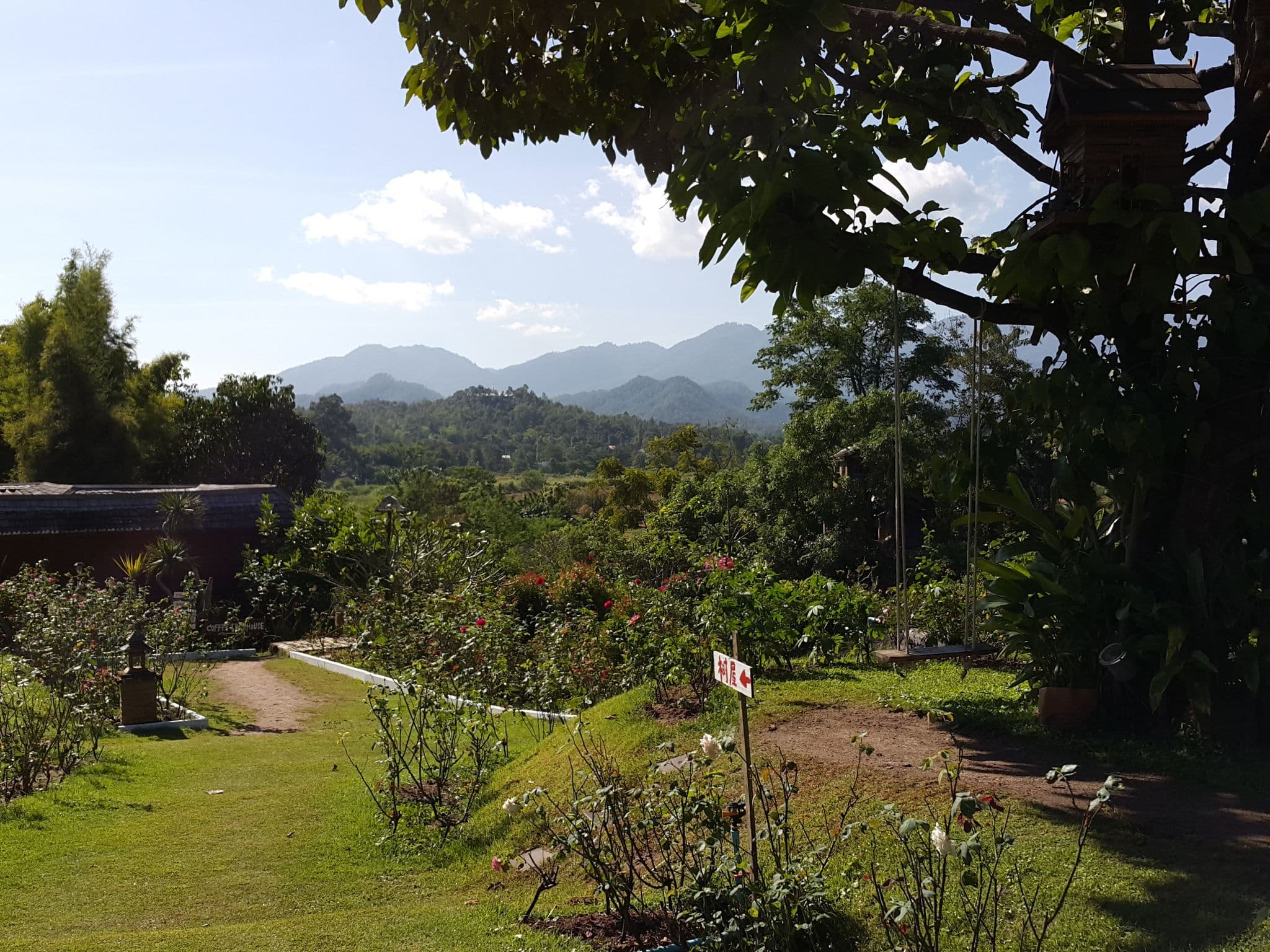 Street view near บ้านต้นไม้ปาย, Pai — © jrcarlsen (CC BY-SA · Mapillary)