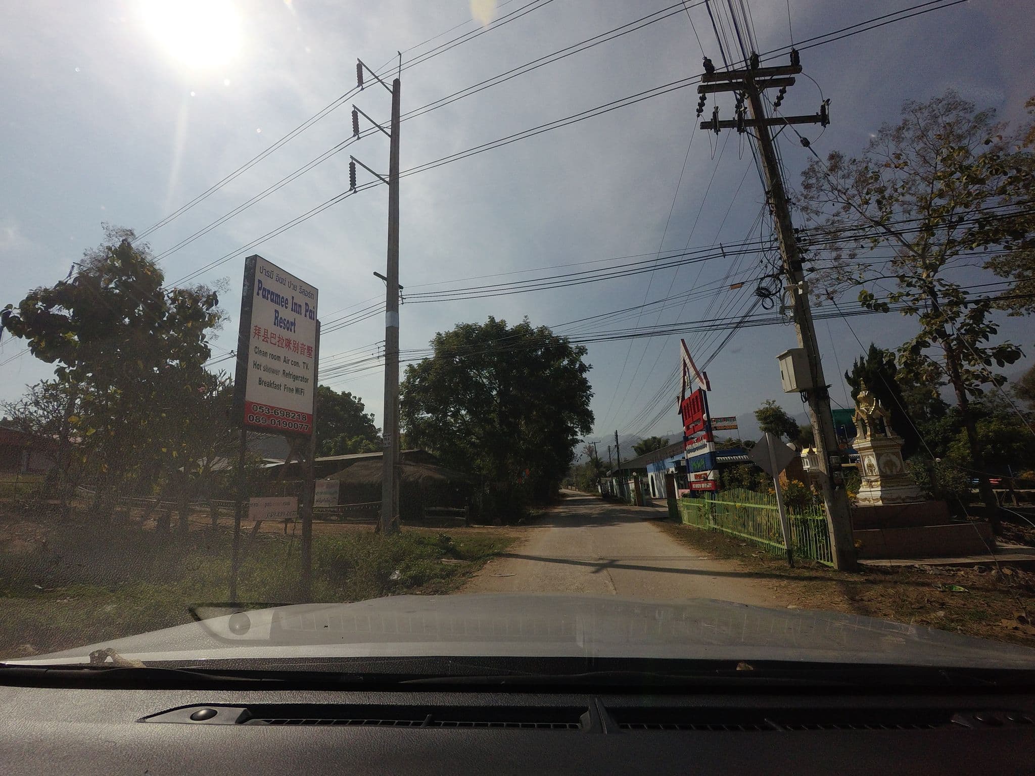 Street view near Paramee Inn, Pai — © mishari (CC BY-SA · Mapillary)