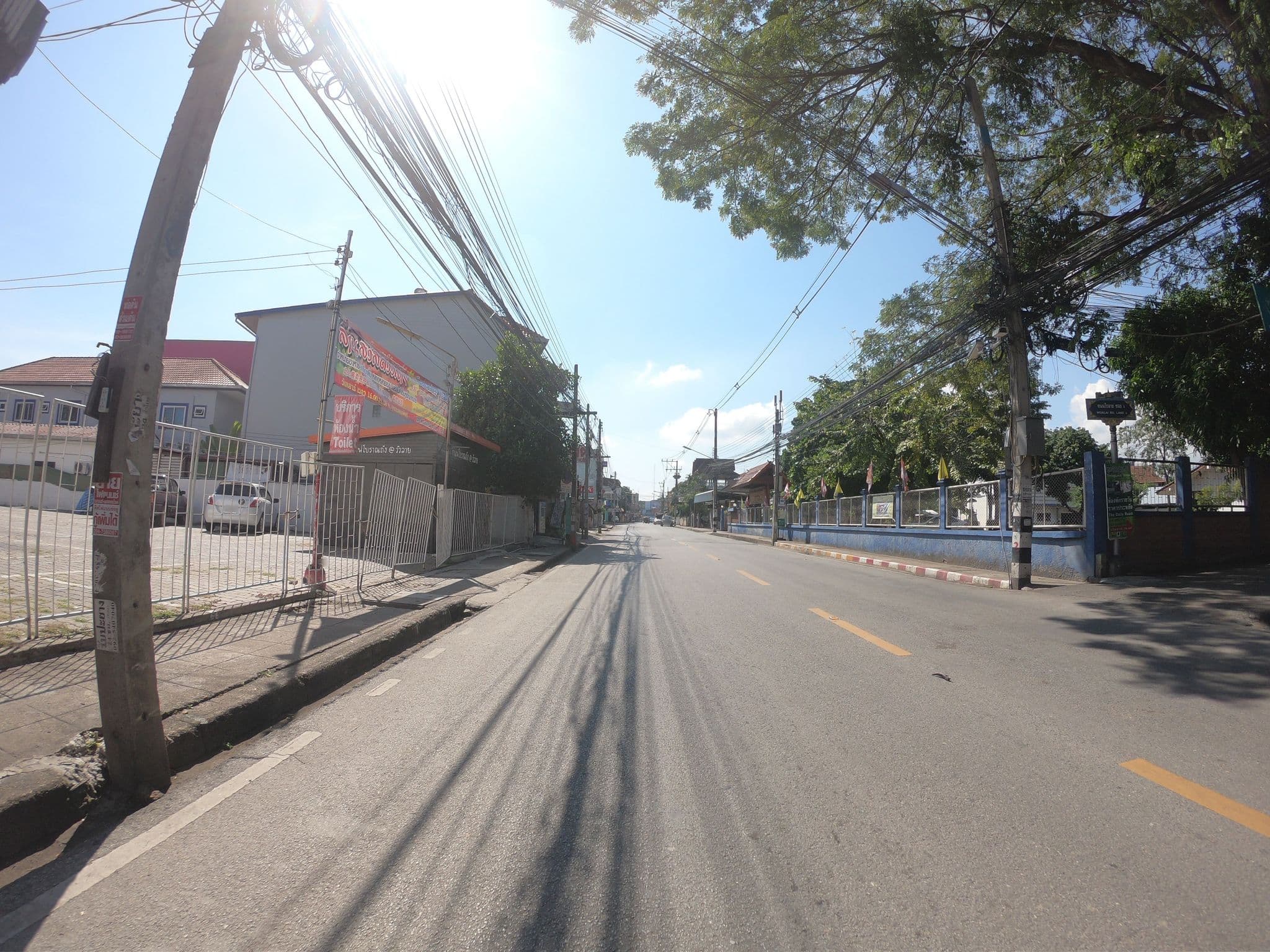Street view near Tha Hostel x Cafe, Chiang Mai — © chanuwath_grab (CC BY-SA · Mapillary)