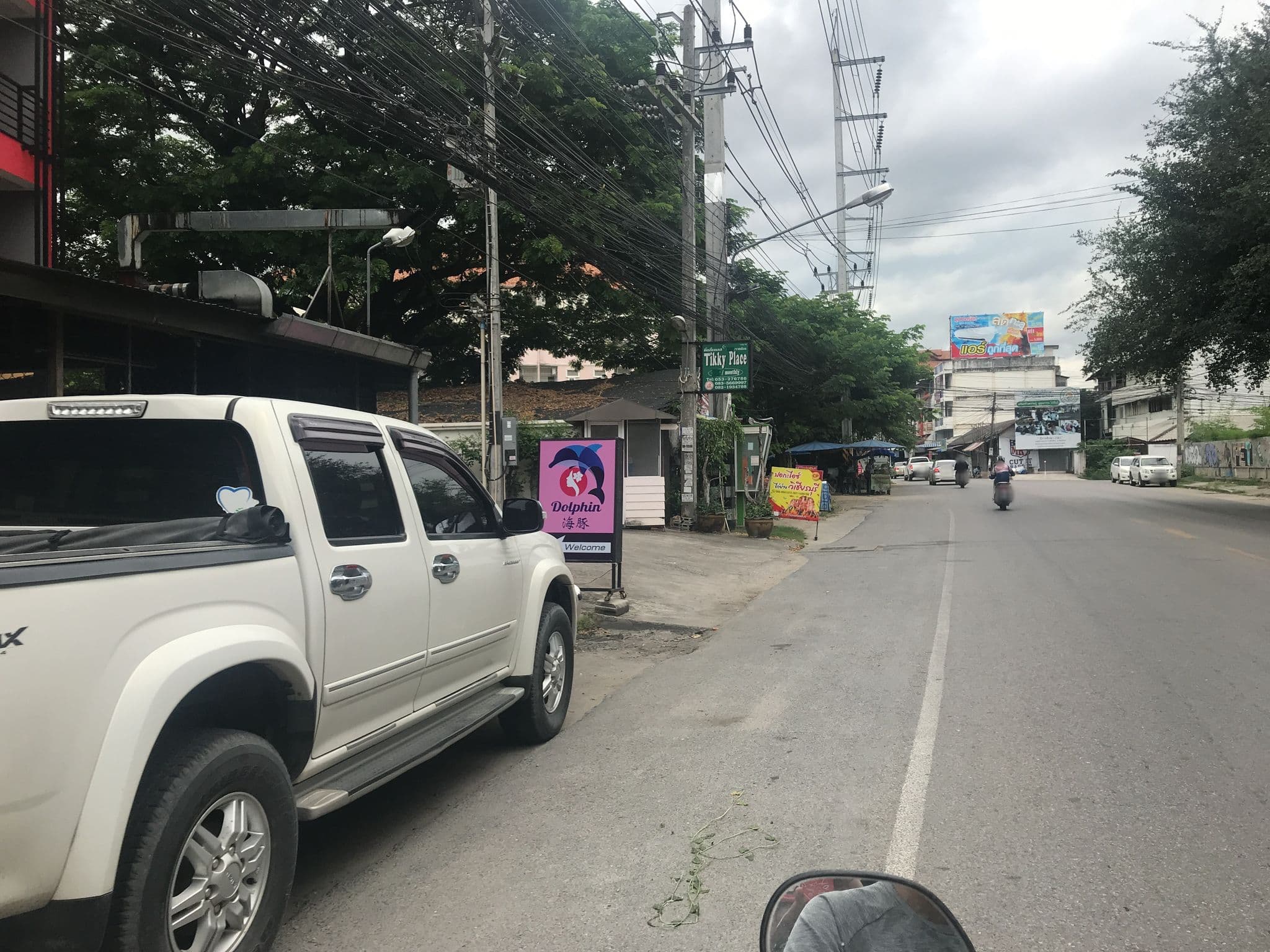 Street view near Tikkyplace, Chiang Mai — © ppimpream (CC BY-SA · Mapillary)