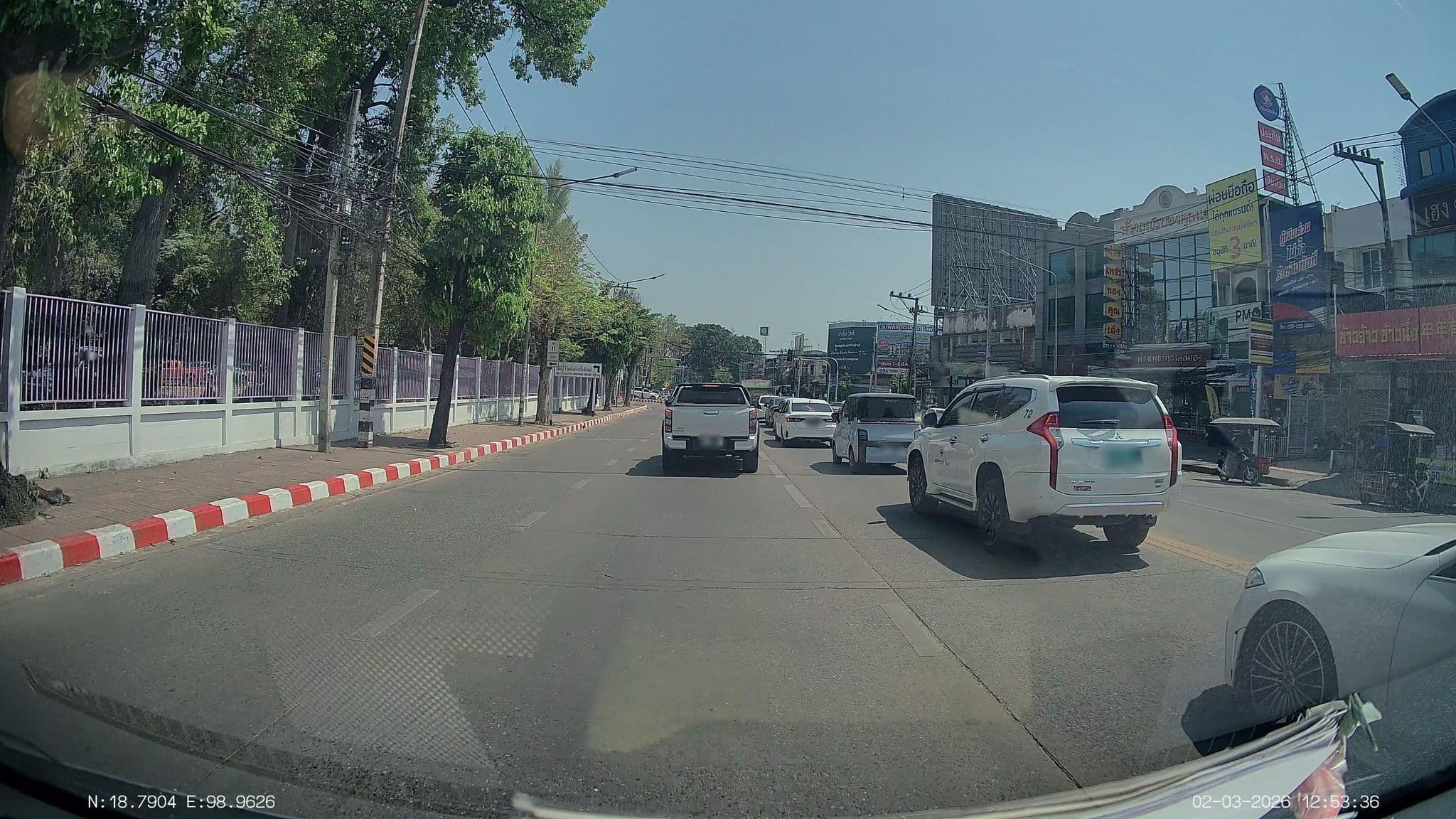 Street view near Smile Lanna, Chiang Mai — © ThailandCambodia (CC BY-SA · Mapillary)