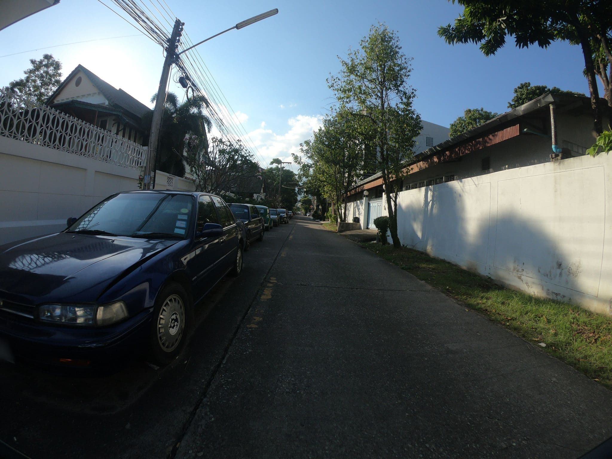 Street view near Chiangmai 2 house, Chiang Mai — © chanuwath_grab (CC BY-SA · Mapillary)
