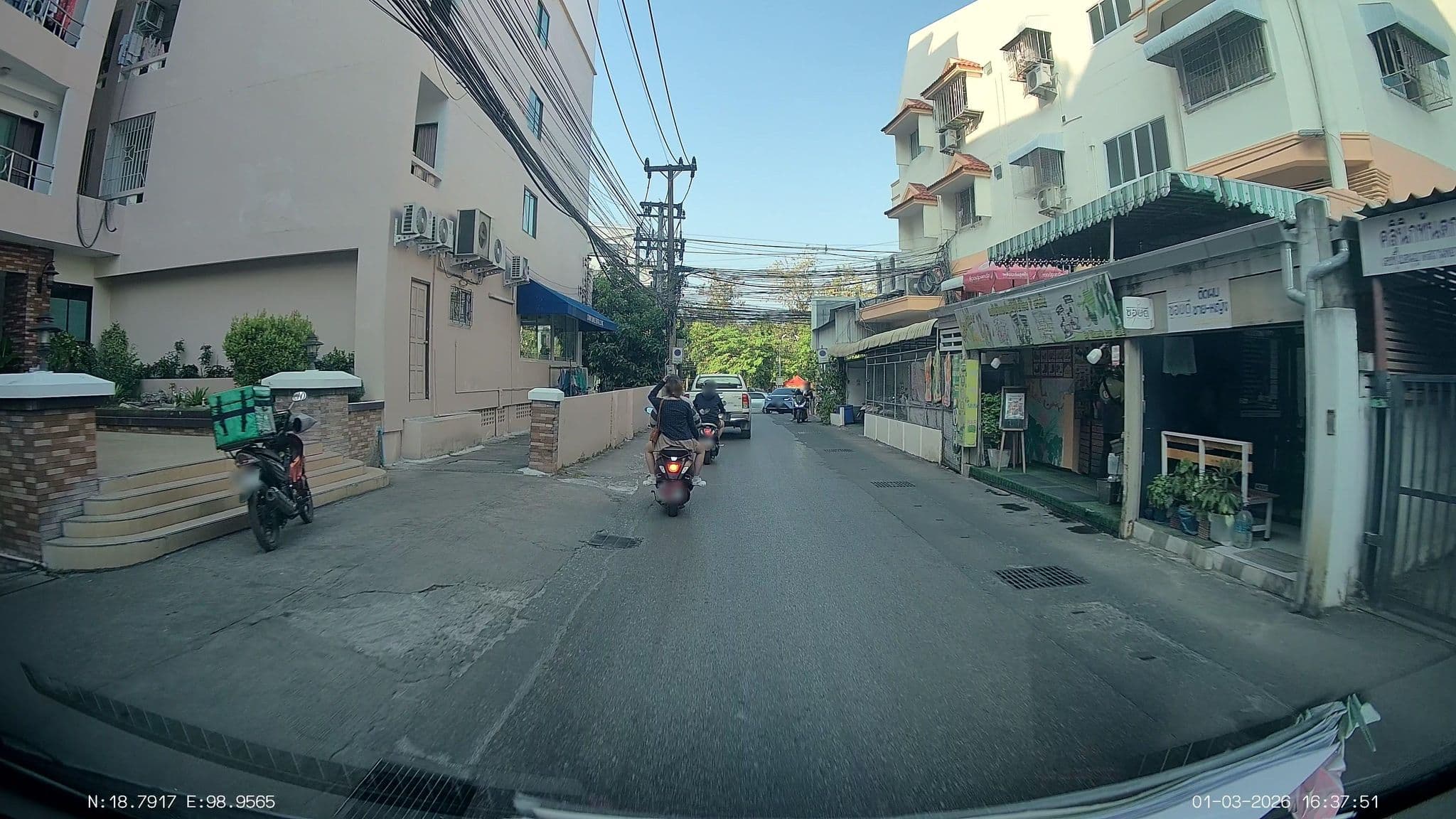Street view near tuck me in, Chiang Mai — © ThailandCambodia (CC BY-SA · Mapillary)