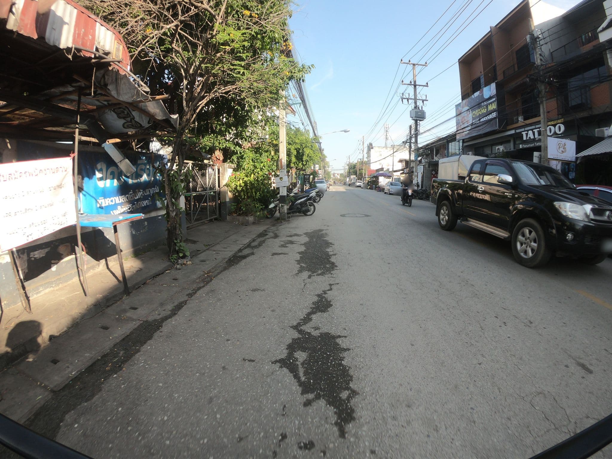 Street view near Blue Moon House, Chiang Mai — © chanuwath_grab (CC BY-SA · Mapillary)