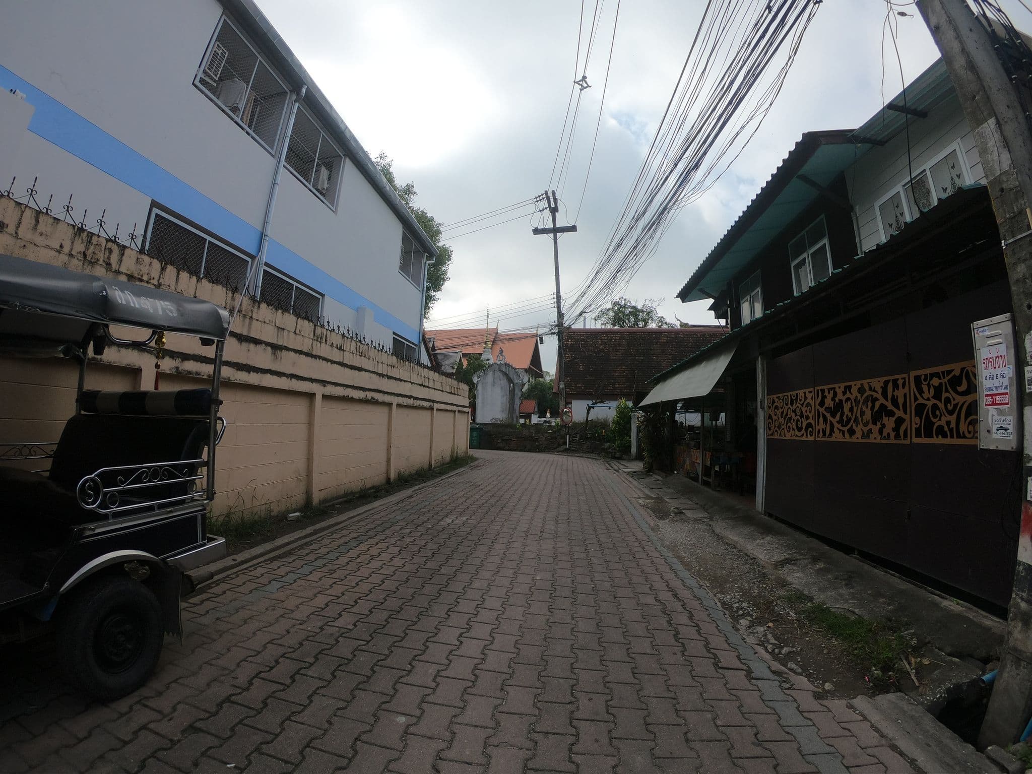 Street view near ปางน้ำอุ่น, Chiang Mai — © chanuwath_grab (CC BY-SA · Mapillary)