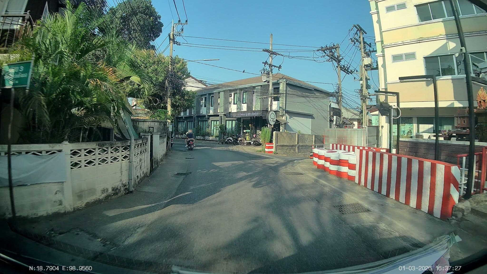 Street view near โชคชัยทาวเวอร์, Chiang Mai — © ThailandCambodia (CC BY-SA · Mapillary)