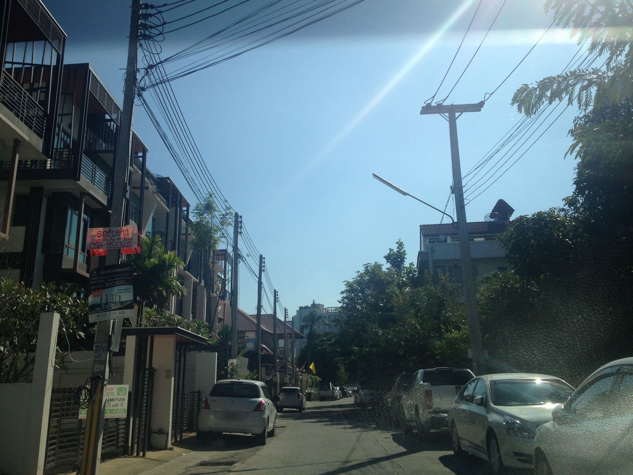 Street view near Arbor's House, Chiang Mai — © jimwatana (CC BY-SA · Mapillary)