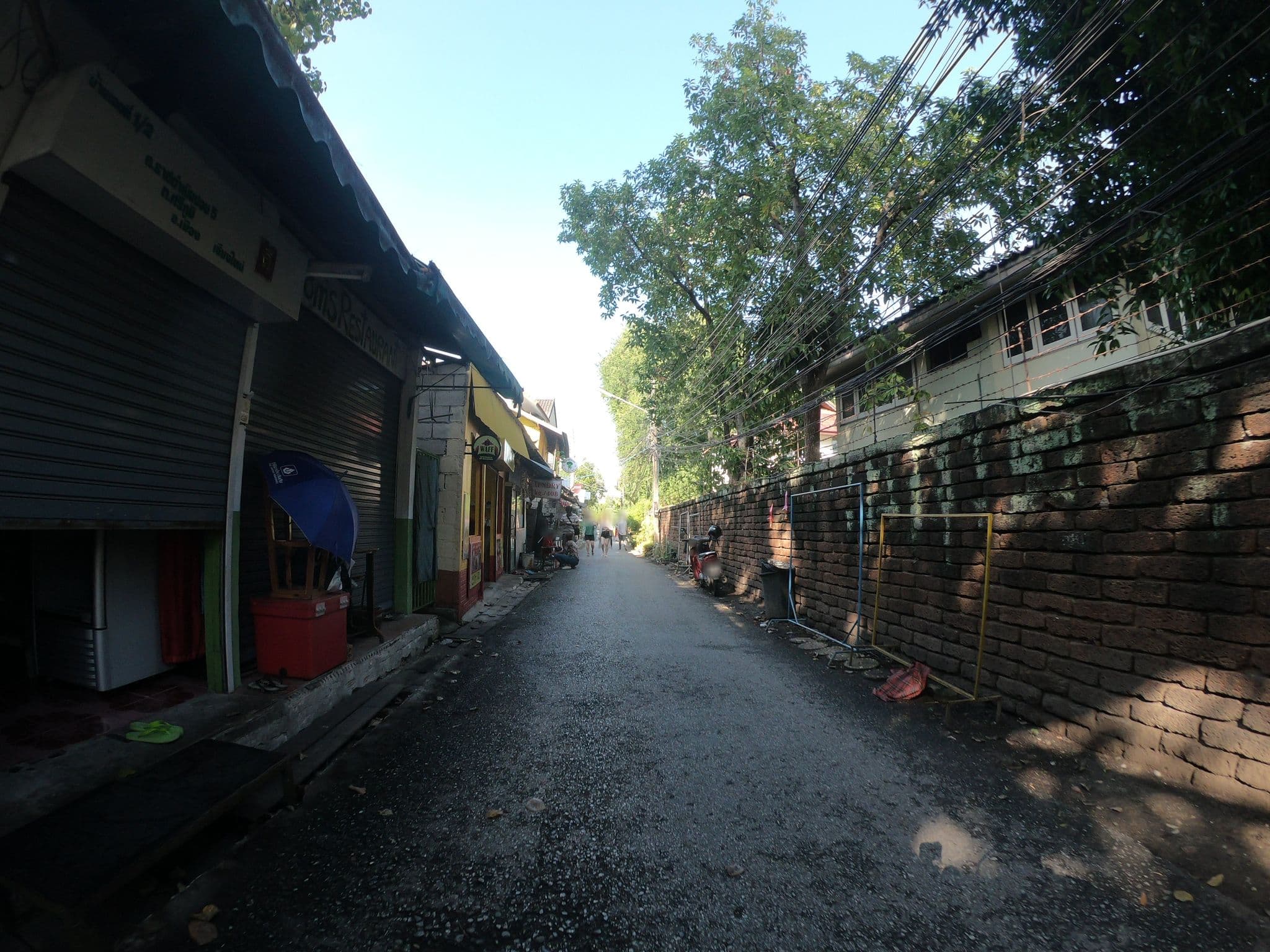Street view near Inspire hotel, Chiang Mai — © chanuwath_grab (CC BY-SA · Mapillary)