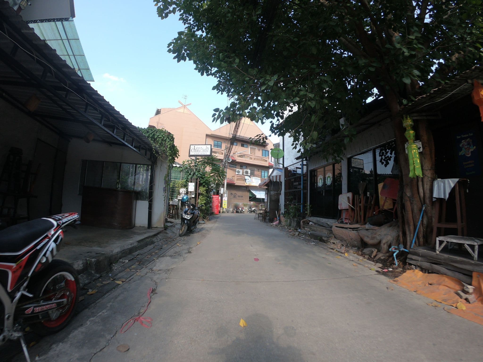 Street view near Pepper House, Chiang Mai — © chanuwath_grab (CC BY-SA · Mapillary)
