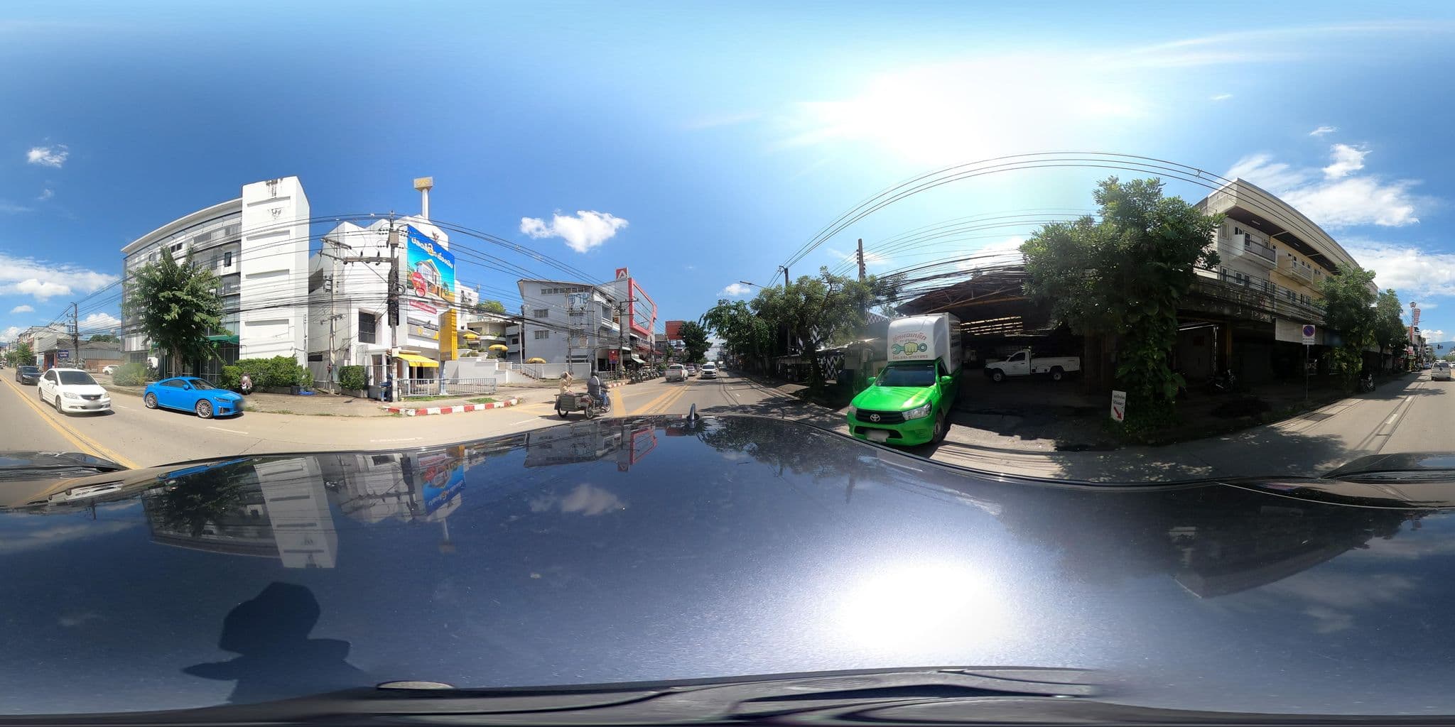 Street view near Zk Hotel, Chiang Mai — © SoT (CC BY-SA · Mapillary)
