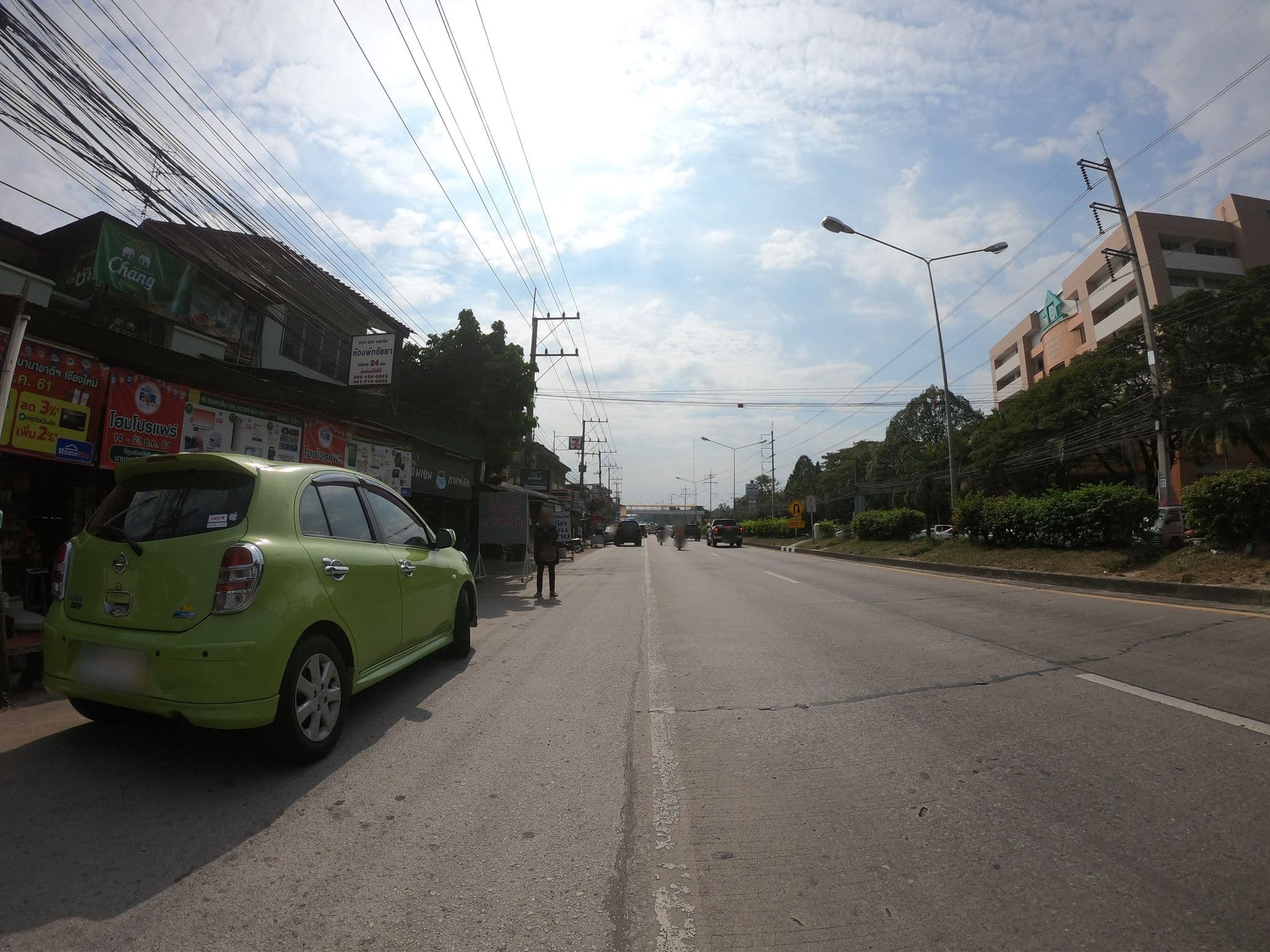 Street view near บ้านชัยยา, Chiang Mai — © chanuwath_grab (CC BY-SA · Mapillary)
