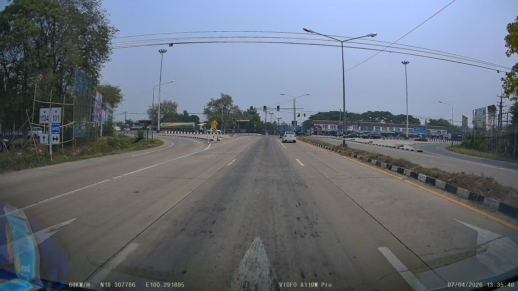 Street view near ร้องเข็มซิตี้, Rong Kwang — © ThailandCambodia (CC BY-SA · Mapillary)