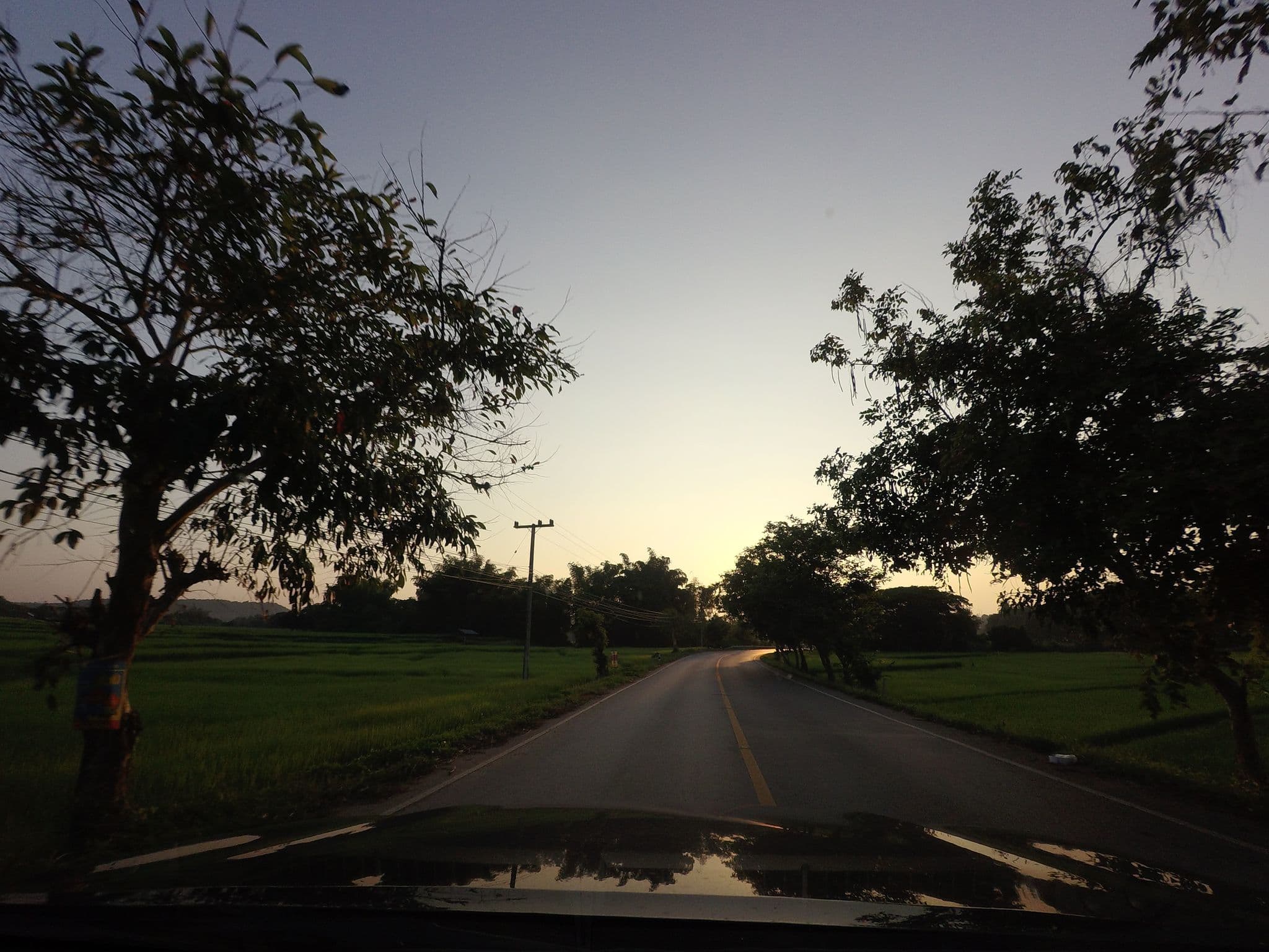 Street view near ศศิดารารีสอร์ท, Rong Kwang — © mishari (CC BY-SA · Mapillary)