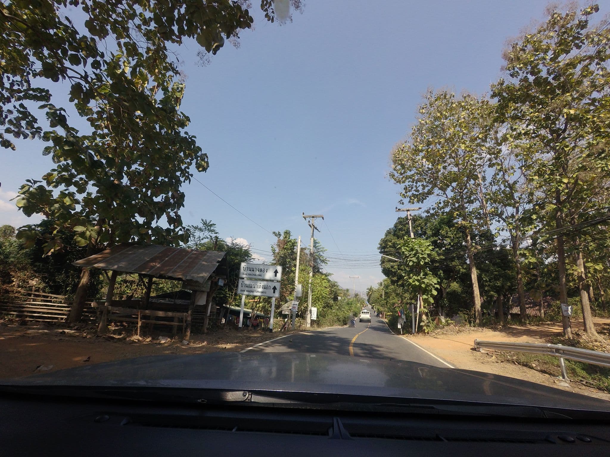 Street view near Lychee Garden Guesthouse, Pai — © mishari (CC BY-SA · Mapillary)