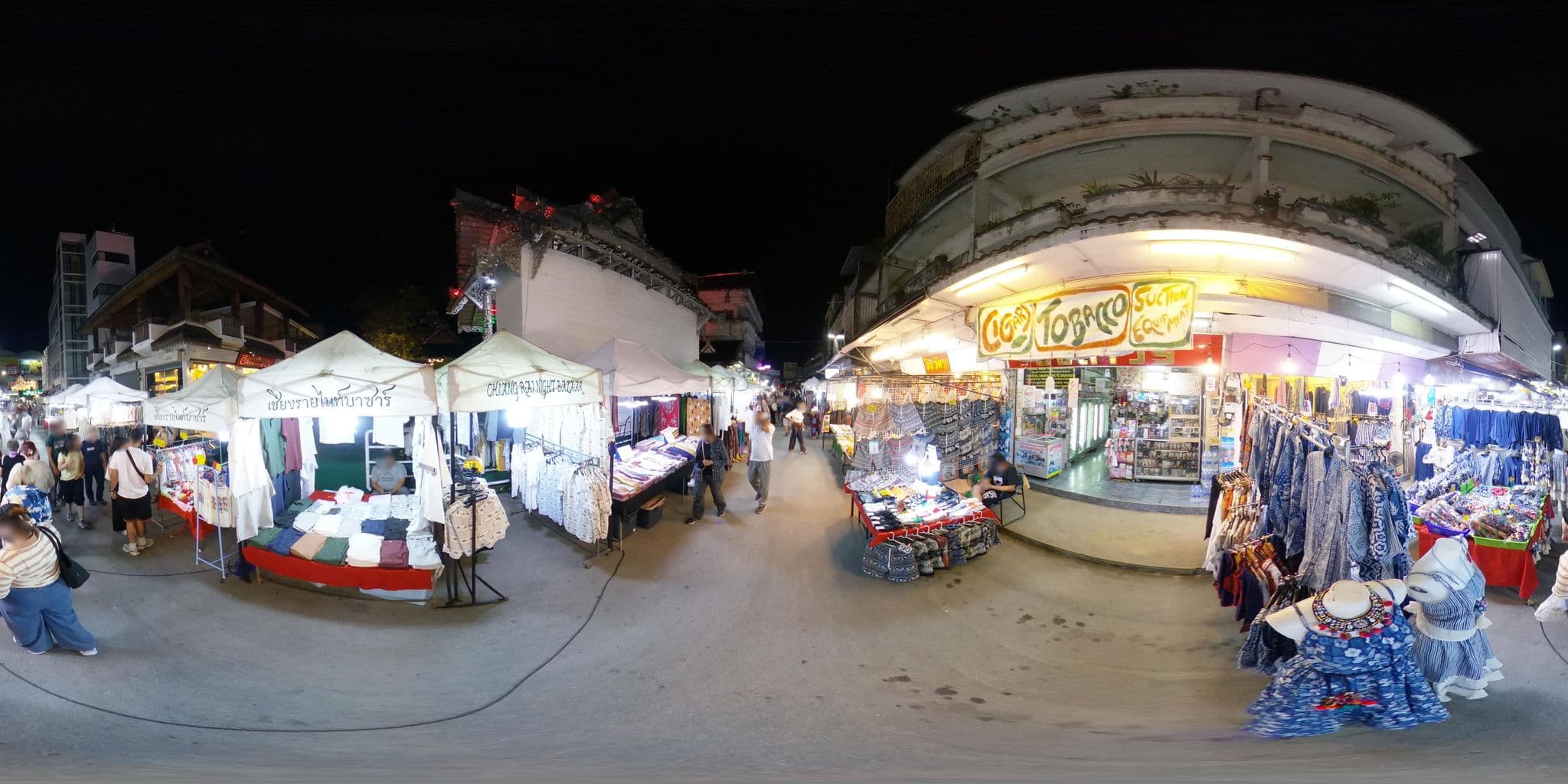 Street view near The Lit Bangkok Hotel, Chiang Rai — © AllWays360 (CC BY-SA · Mapillary)