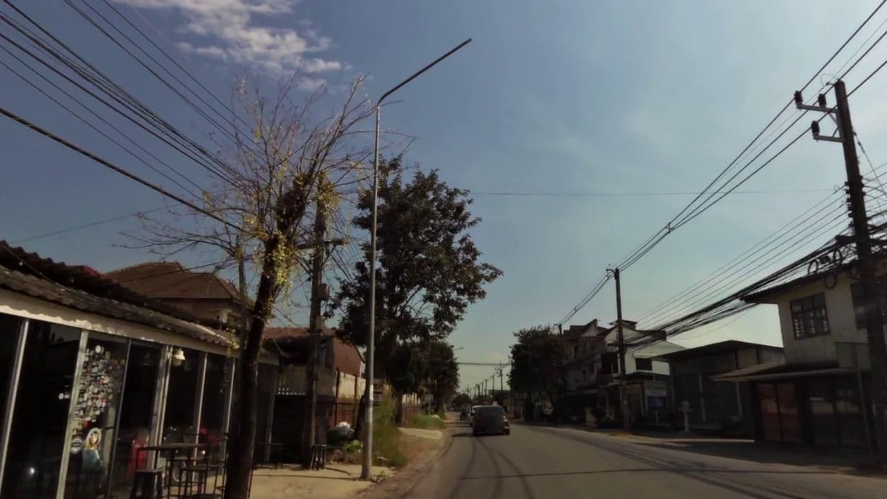 Street view near Tip Inn Hotel @Chiang Rai, Chiang Rai — © toffy (CC BY-SA · Mapillary)