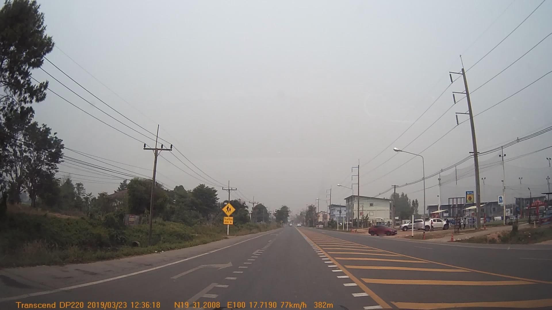 Street view near บ้านพักลดาวัลย์, Chiang Kham — © mapcreator (CC BY-SA · Mapillary)