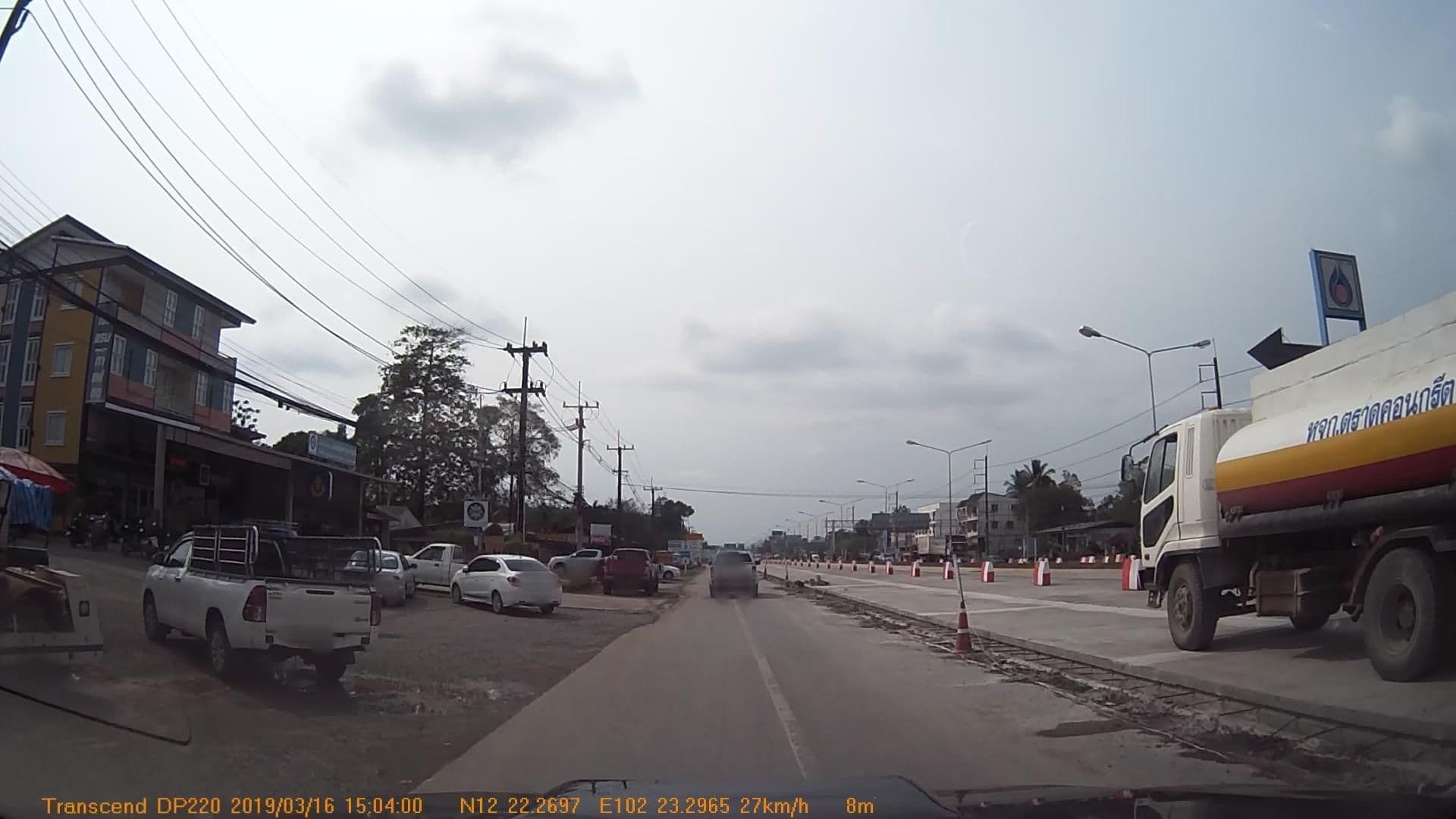 Street view near Saen Tung Hotel, Khao Saming — © mapcreator (CC BY-SA · Mapillary)