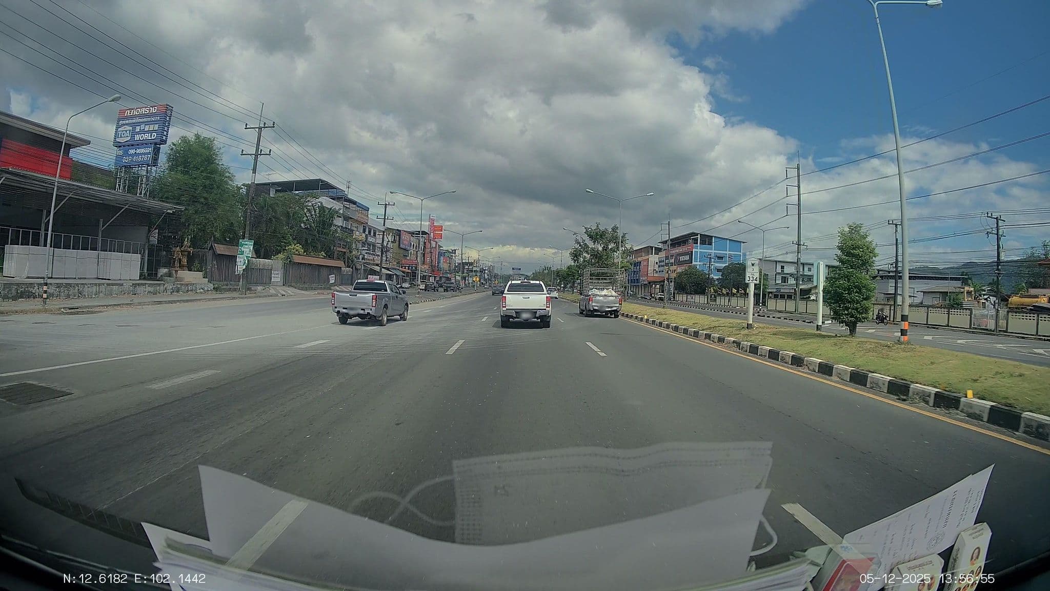 Street view near Sabeydee  Resort@Chanthaburi, Chanthaburi — © ThailandCambodia (CC BY-SA · Mapillary)