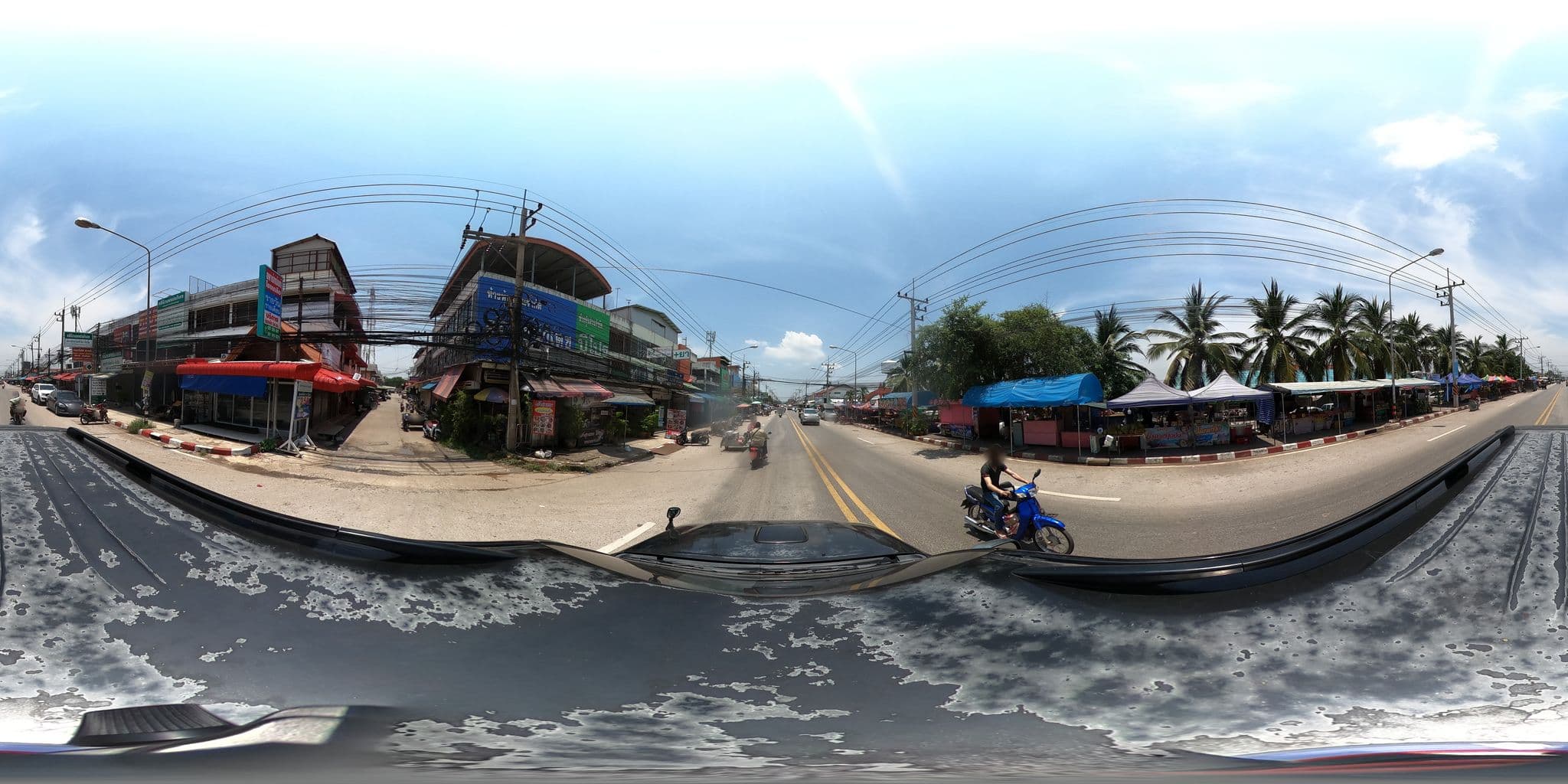 Street view near อพาร์ทเม้นท์ โรงเกลือ, Aranyaprathet — © nuttawutbunta (CC BY-SA · Mapillary)
