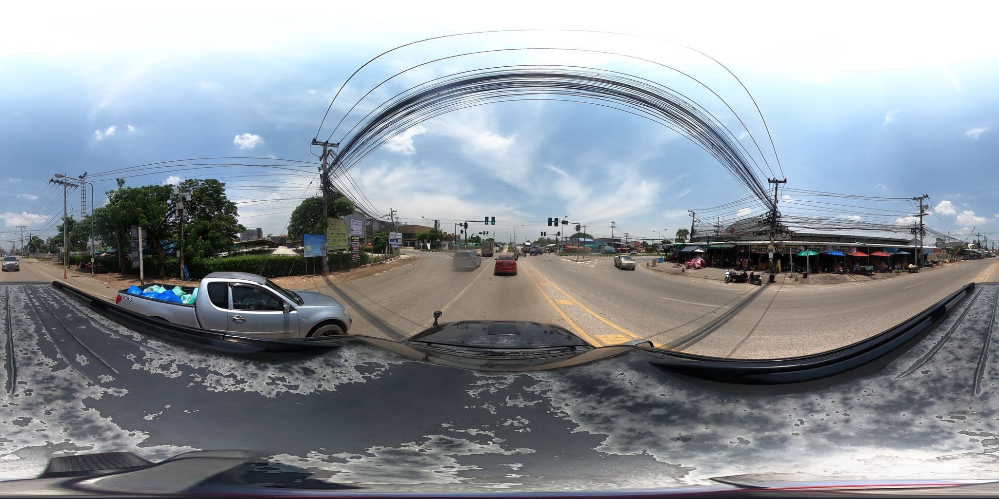 Street view near Holiday Hotel, Aranyaprathet — © nuttawutbunta (CC BY-SA · Mapillary)