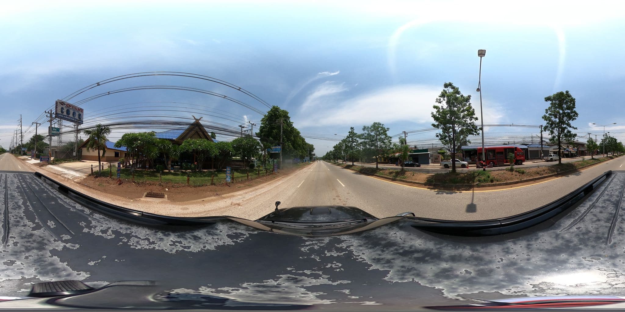 Street view near รีสอร์ทแสนสบาย, Aranyaprathet — © nuttawutbunta (CC BY-SA · Mapillary)