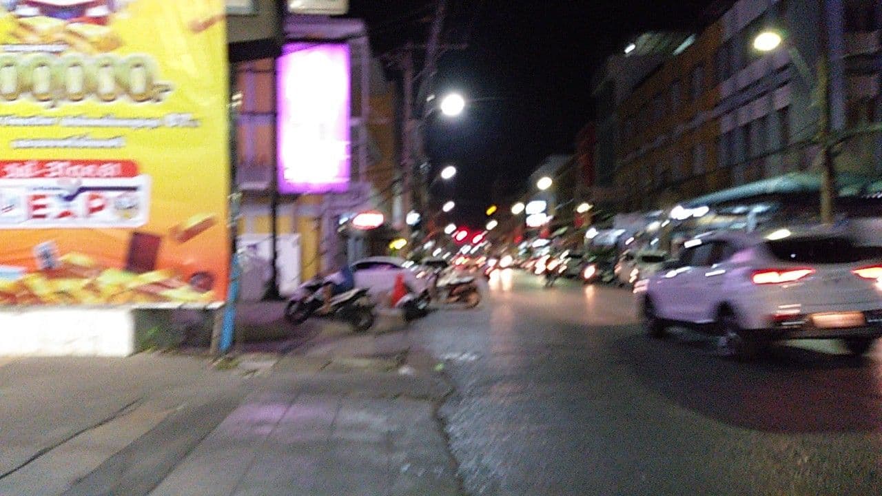 Street view near Chomsurang Hotel, Nakhon Ratchasima — © ozflor (CC BY-SA · Mapillary)