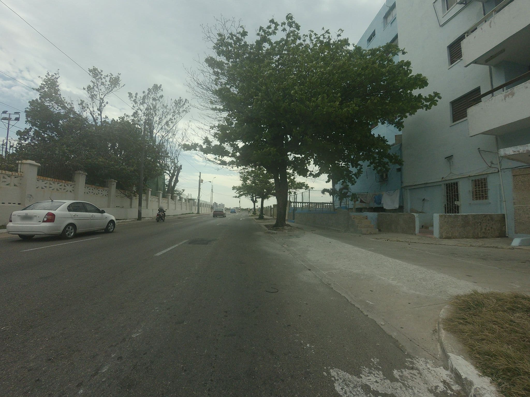 Street view near MALECON, Knocking on Cuba, Vedado