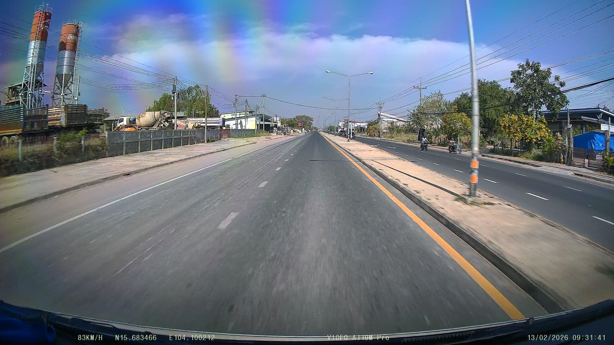 Street view near Brawjreung  Resort & Coffee, Yasothon — © ThailandCambodia (CC BY-SA · Mapillary)
