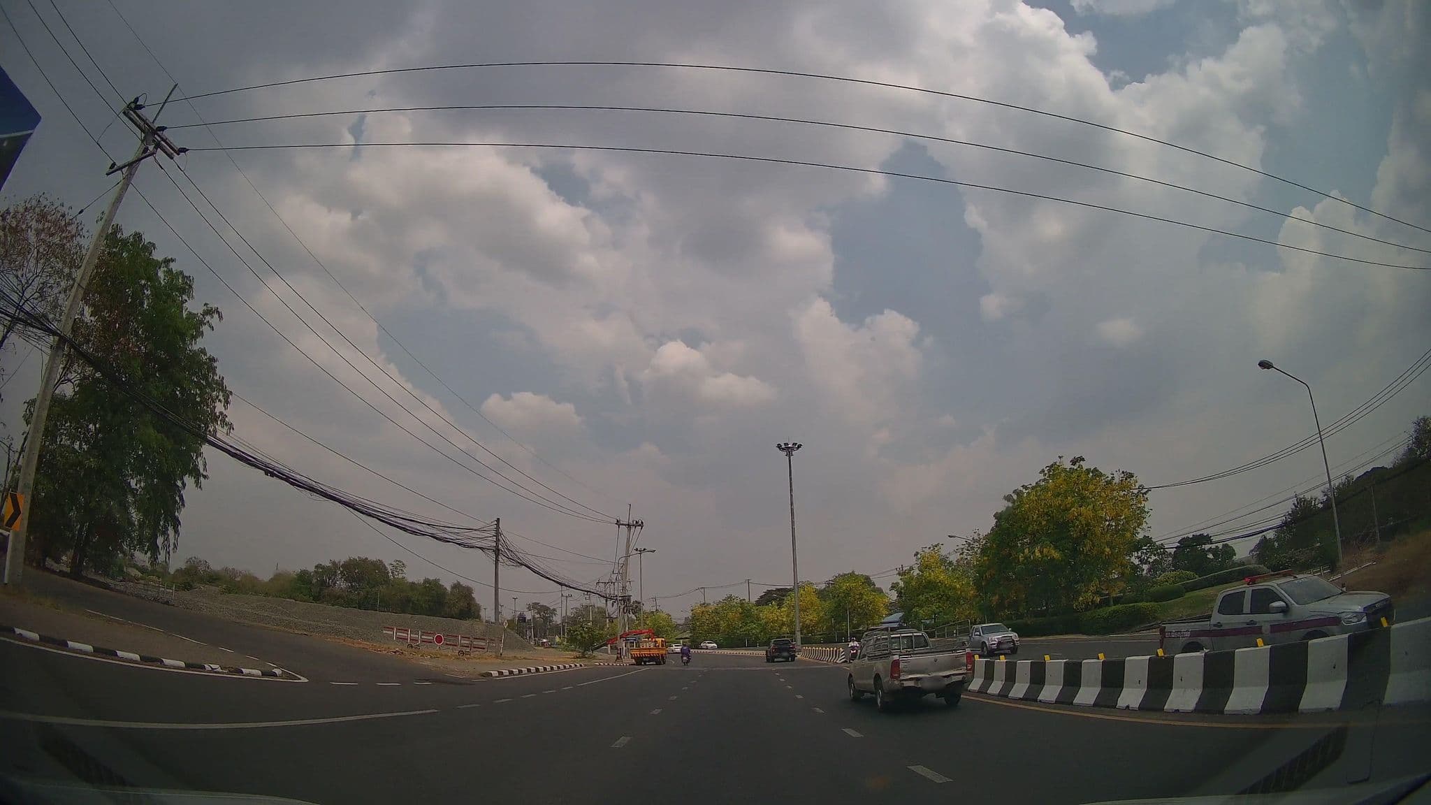 Street view near Golden Teak Hotel, Buri Ram — © ThailandCambodia (CC BY-SA · Mapillary)