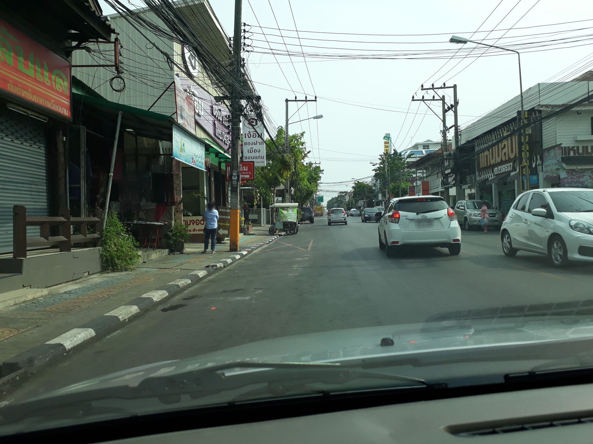 Street view near RATCHPHEUK HALL KAEN INN HOTEL, Khon Kaen — © theppitak (CC BY-SA · Mapillary)