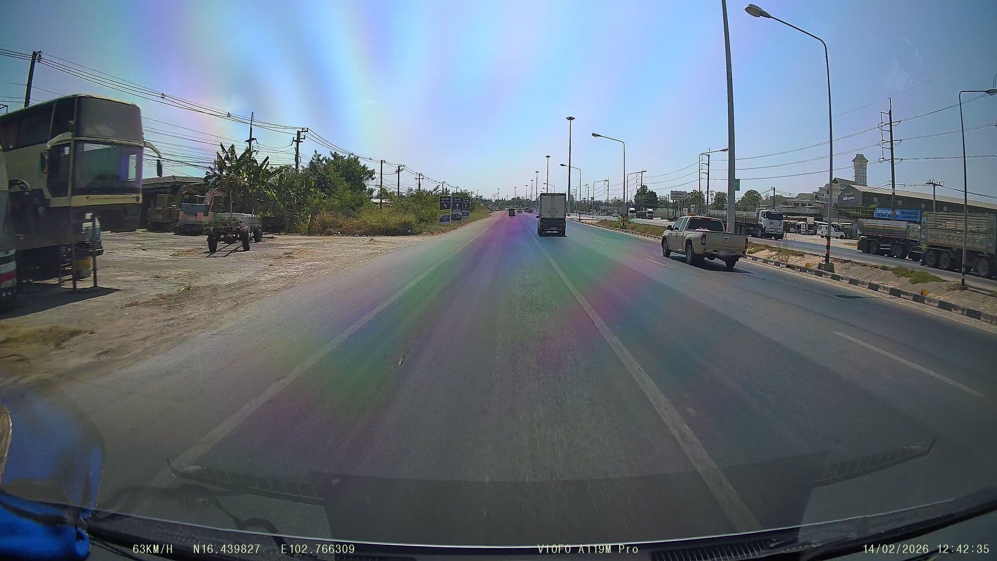 Street view near ต้นรักรีสอร์ท, Khon Kaen — © ThailandCambodia (CC BY-SA · Mapillary)