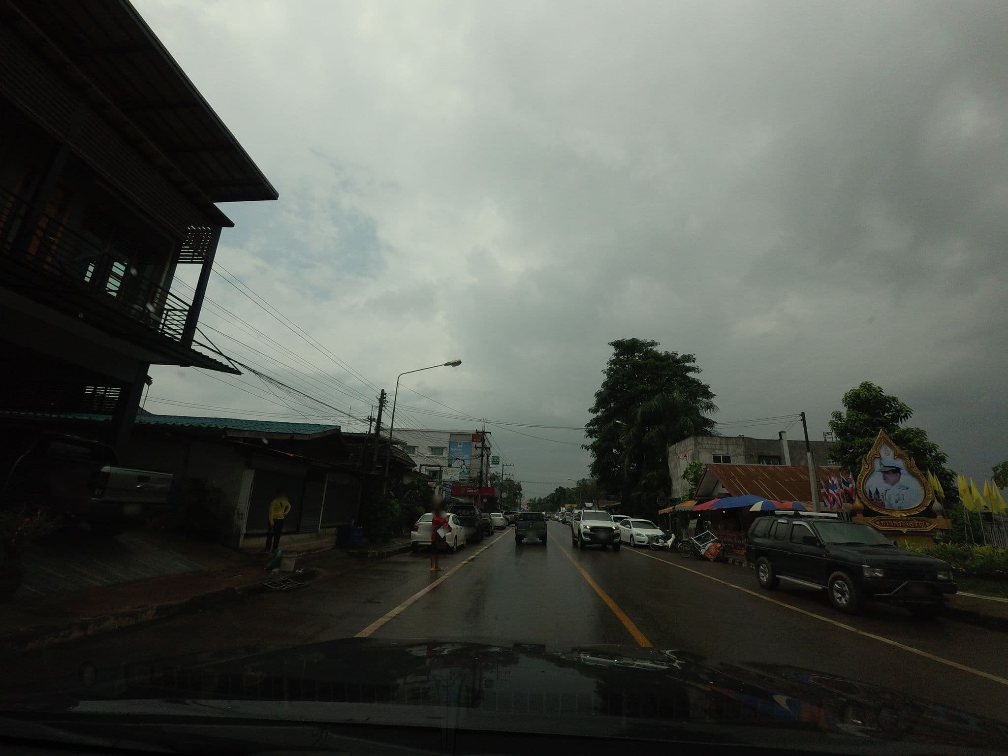 Street view near ปวีณาเพลส อำเภอสังคม, Sangkhom — © mishari (CC BY-SA · Mapillary)