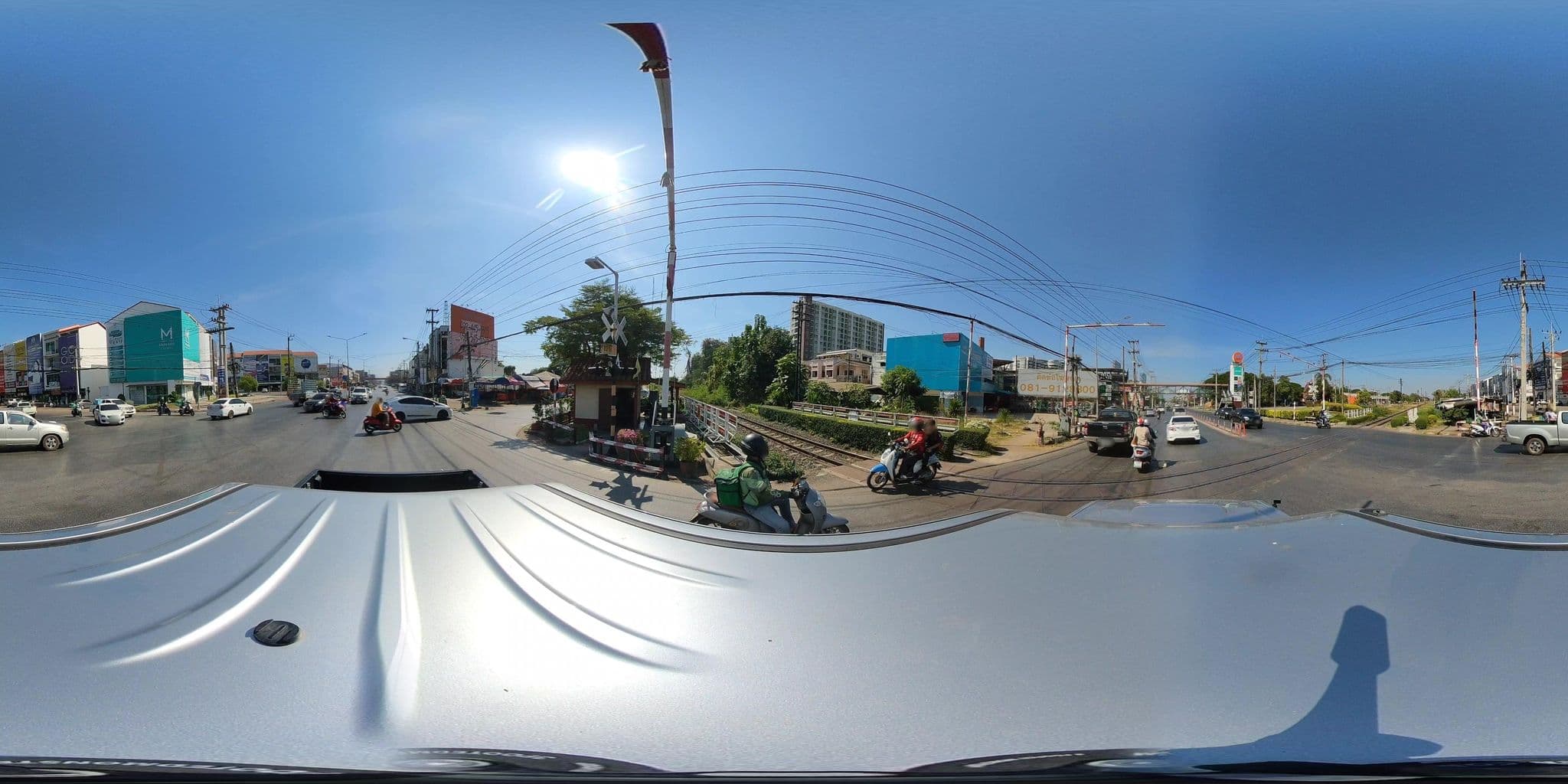 Street view near Surada Guesthouse, Udon Thani — © ThailandCambodia (CC BY-SA · Mapillary)