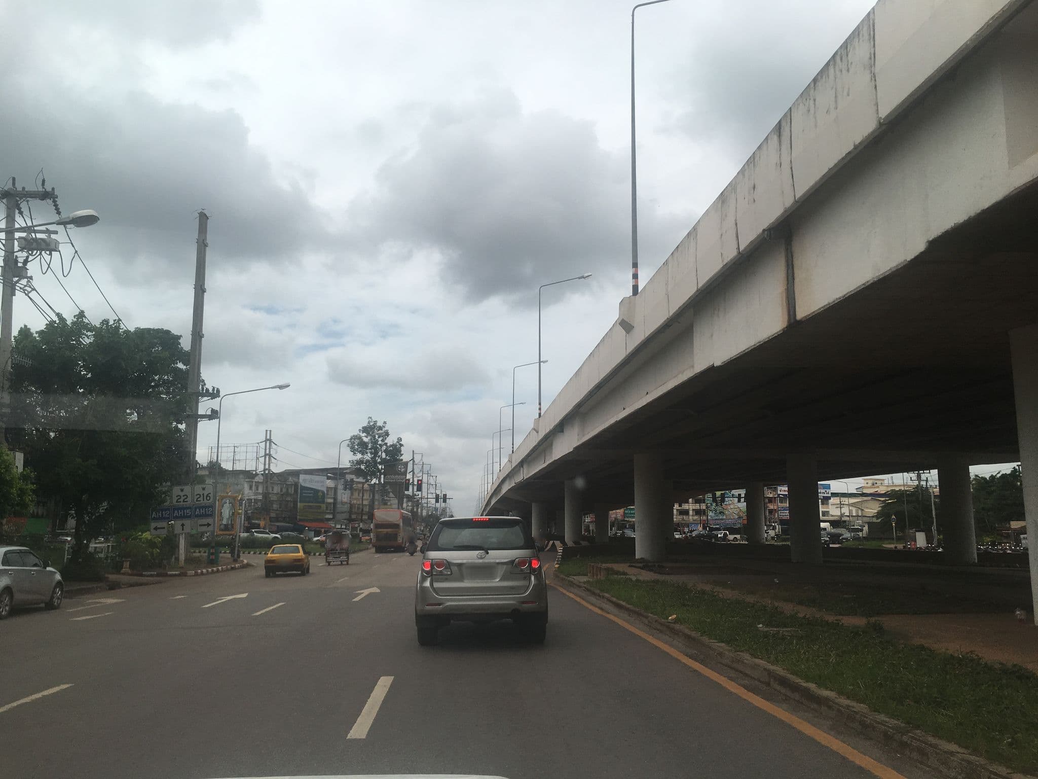 Street view near Niyom Stn Hotel, Udon Thani — © rotsch444 (CC BY-SA · Mapillary)